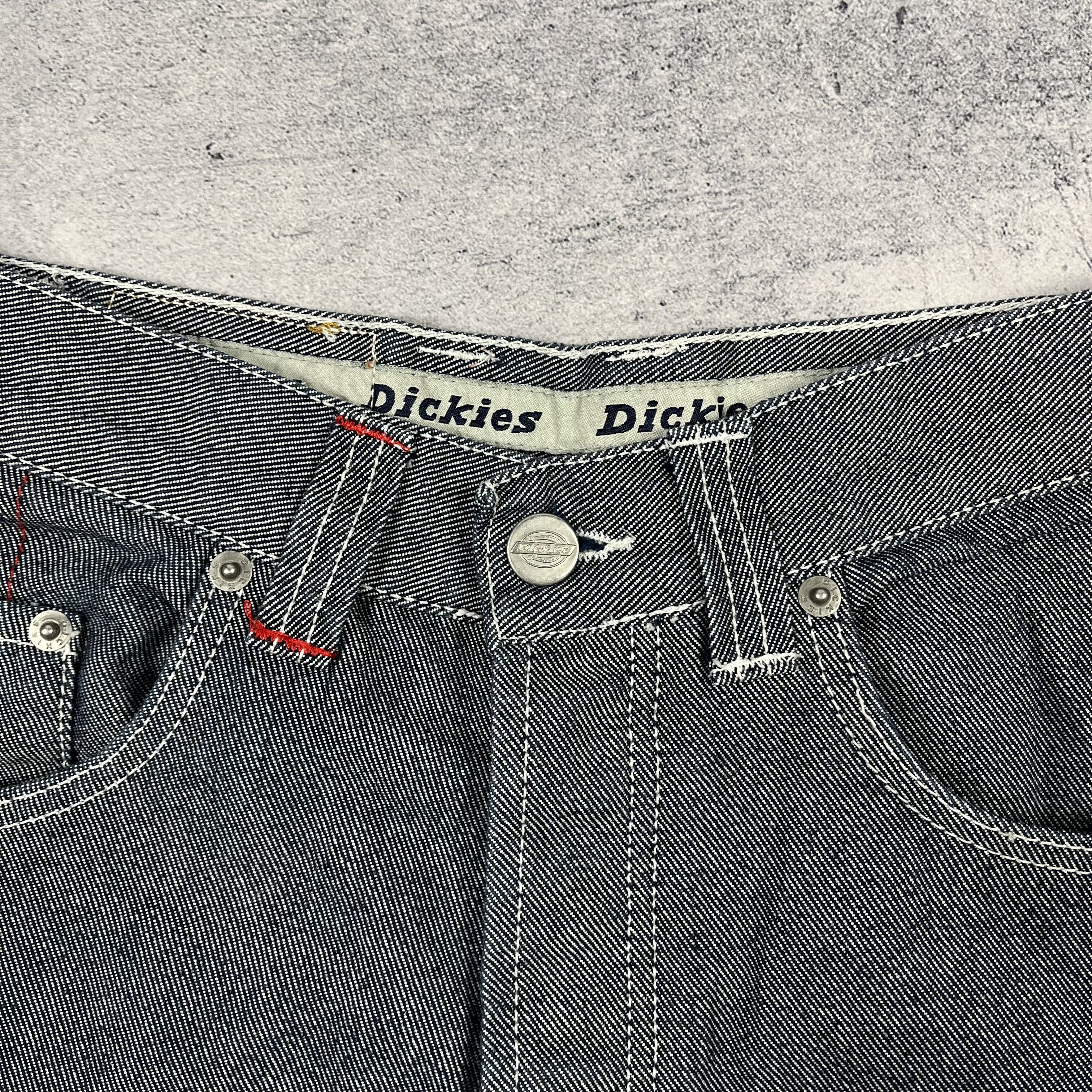 Dickies Vintage Dickies Baggy Silver Blue Pants Jeans 90’s Size US 26 / EU 42 - 15 Thumbnail