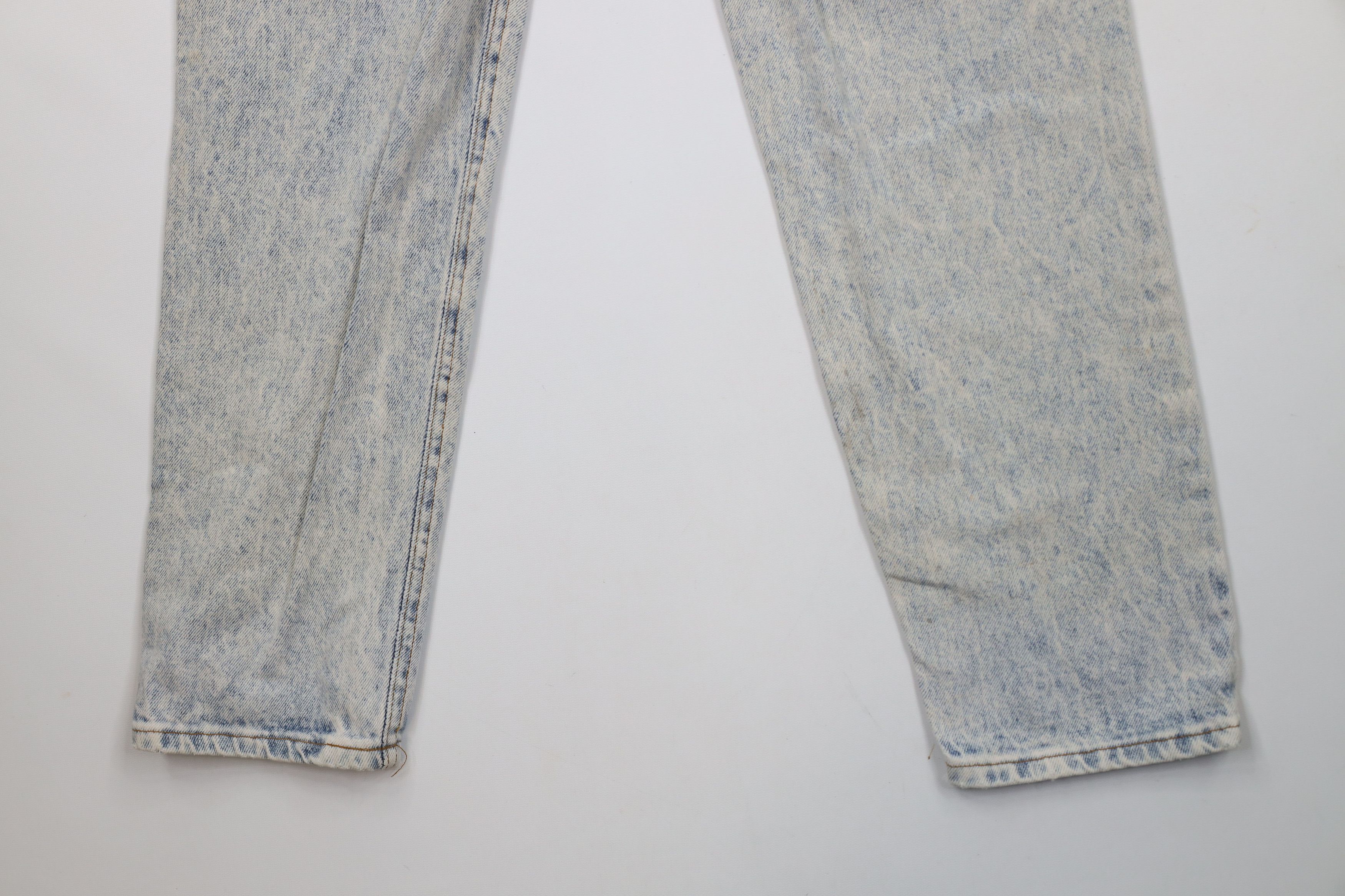 Vintage Vintage 90s Streetwear Acid Wash Straight Leg Denim Jeans Size 26" / US 2 / IT 38 - 13 Thumbnail