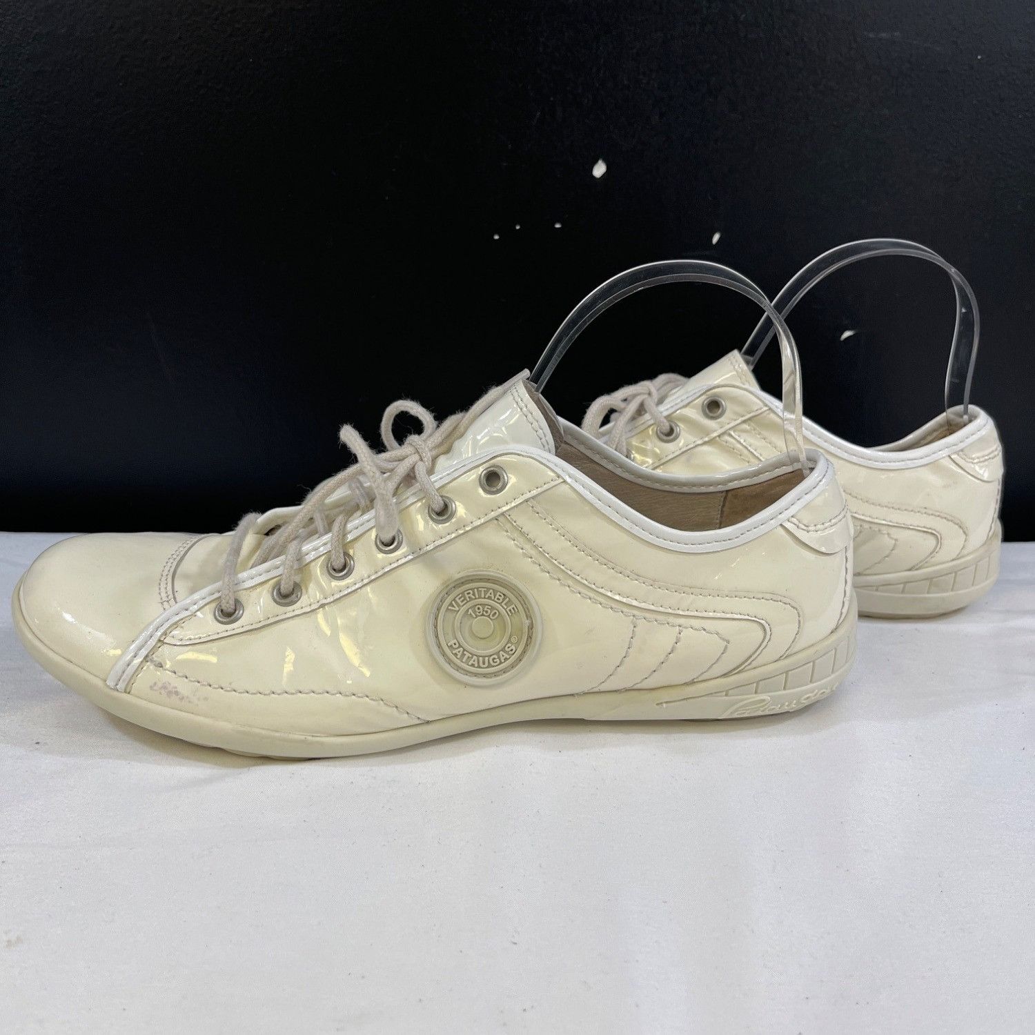 Other Pataugas Womens White Casual Sneakers Size 41 or 9 SKU 6523 Size US 9 / IT 39 - 5 Thumbnail