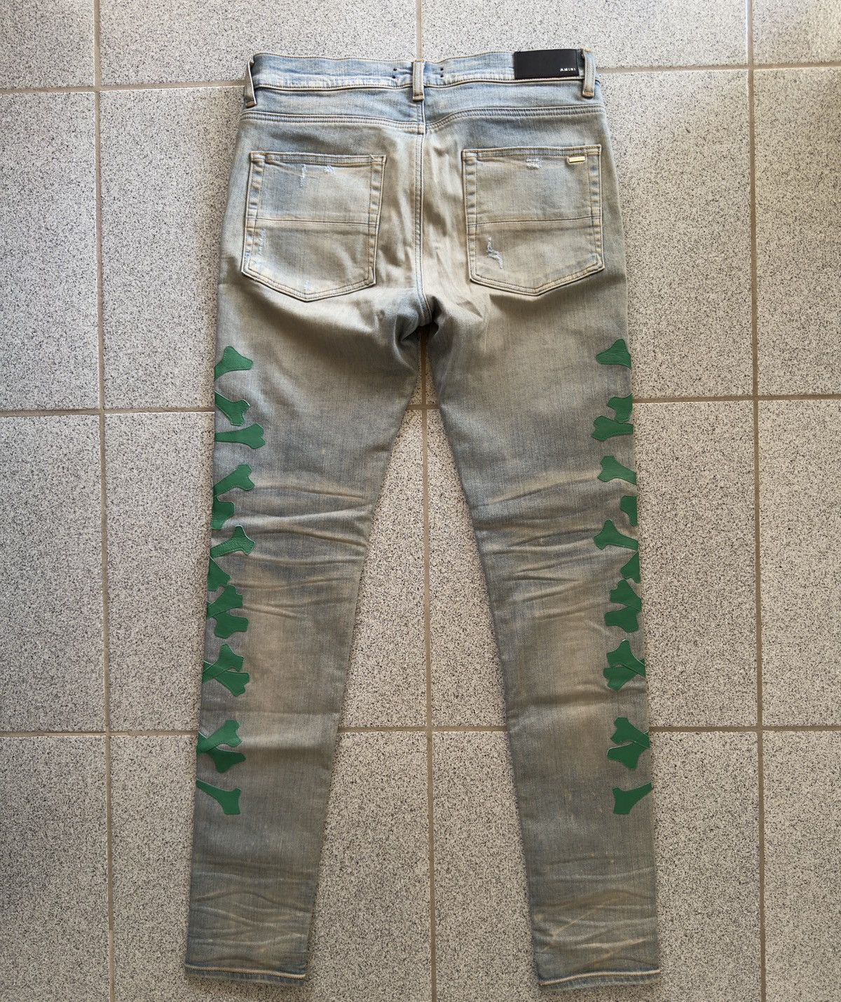 Amiri Amiri X Dubai exclusive bones jeans Size US 33 - 4 Thumbnail