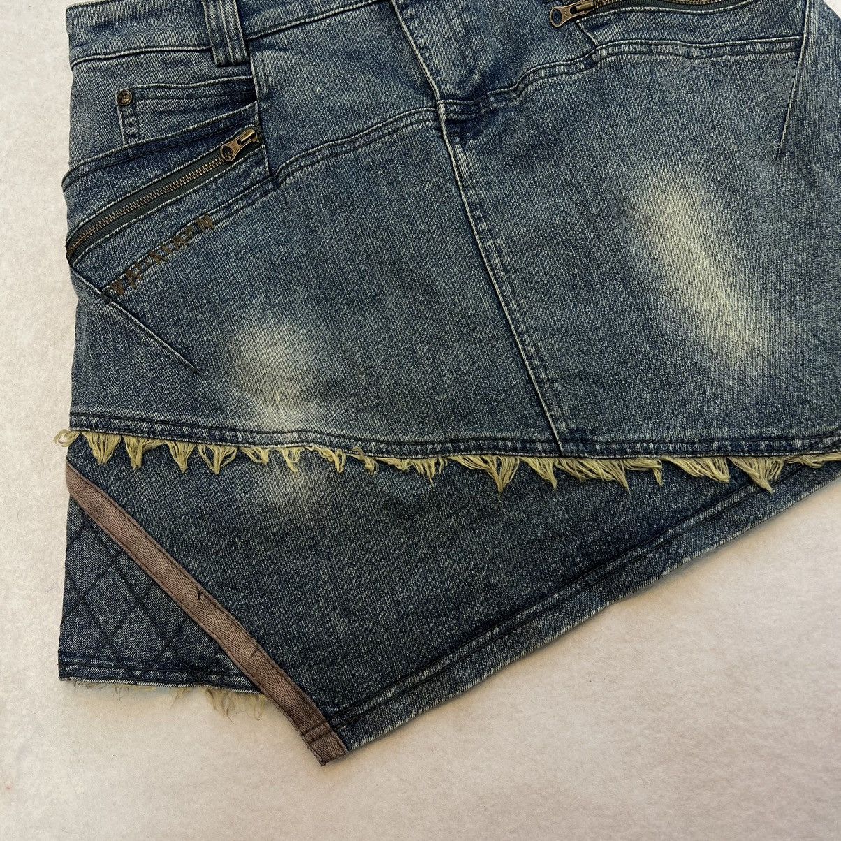 Japanese Brand × Le Grande Bleu (L.G.B.) Ozz Croce Denim Skirt Size 28" / US 6 / IT 42 - 3 Thumbnail