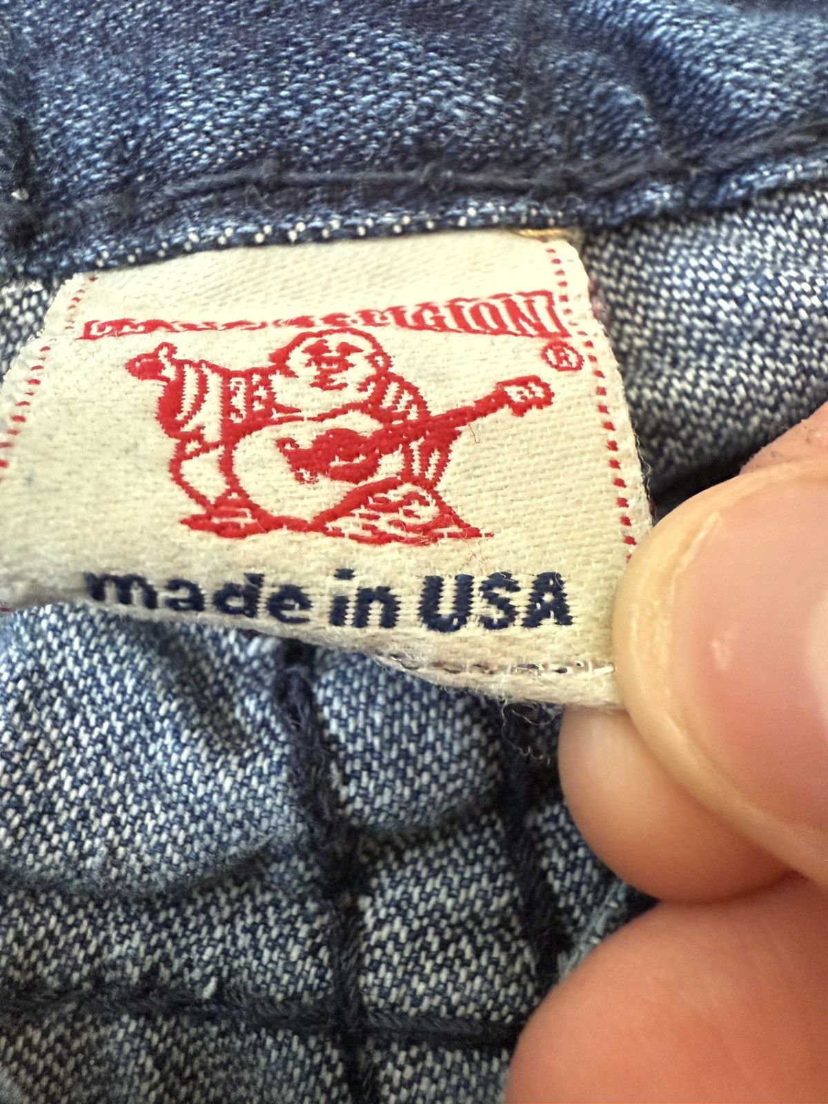 True Religion Y2K Made in USA True Religion Bobby Super T Denim Jeans Size US 36 / EU 52 - 5 Thumbnail