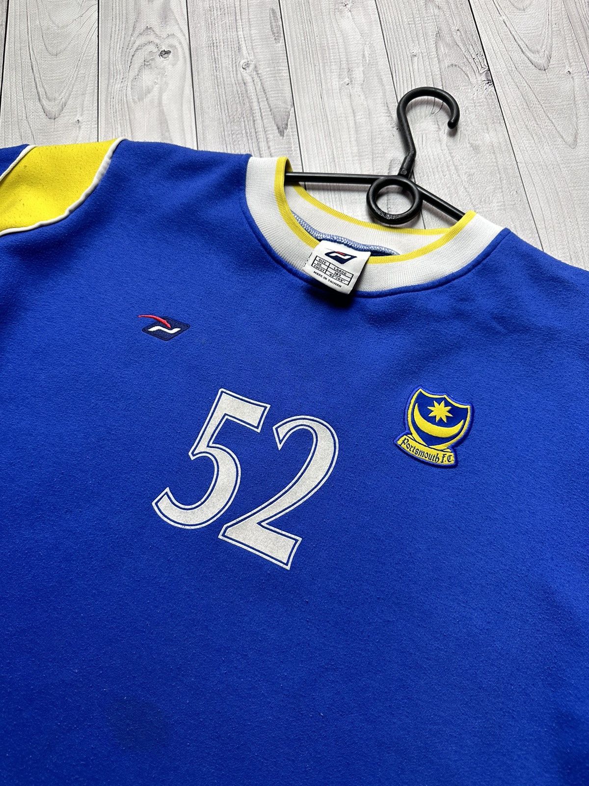 Vintage Vintage Portsmouth soccer sweatshirt 52 rare size L Size US L / EU 52-54 / 3 - 4 Thumbnail