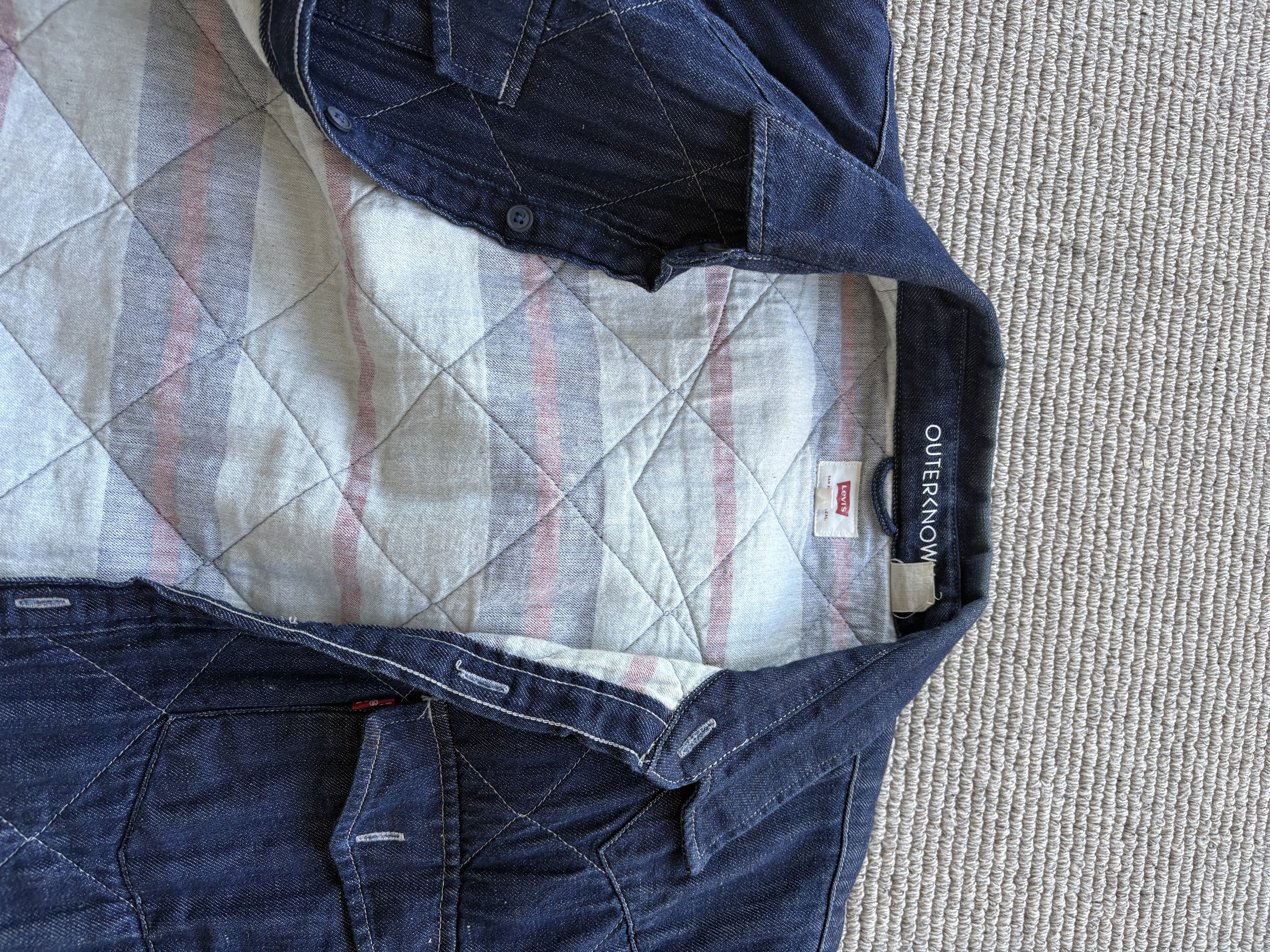 Levi's × Outerknown Denim Jacket Size US L / EU 52-54 / 3 - 3 Thumbnail