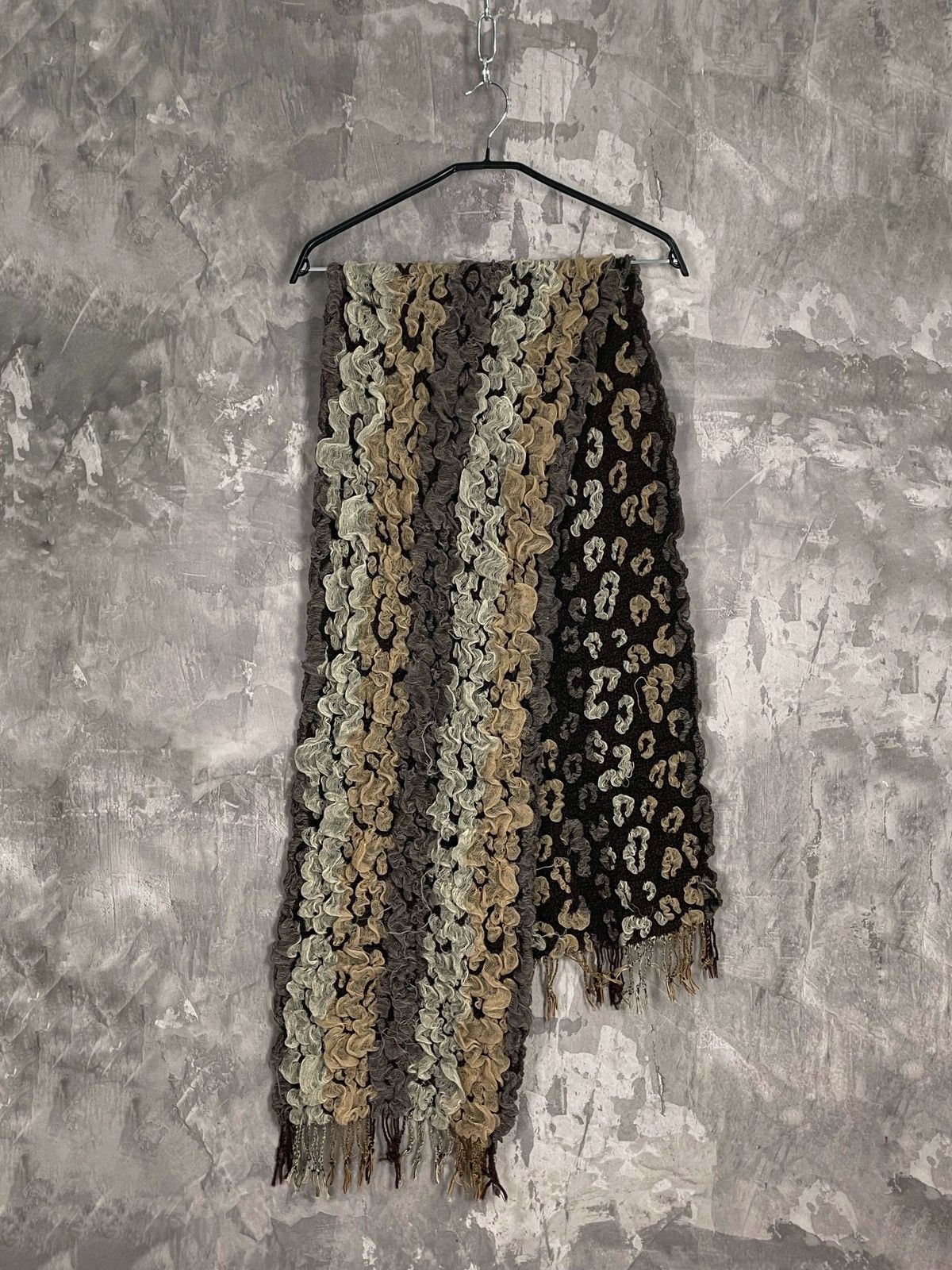 Japanese Brand Vintage Japanese Monair Mesh Y2K Archive Scarf Size ONE SIZE - 1 Thumbnail