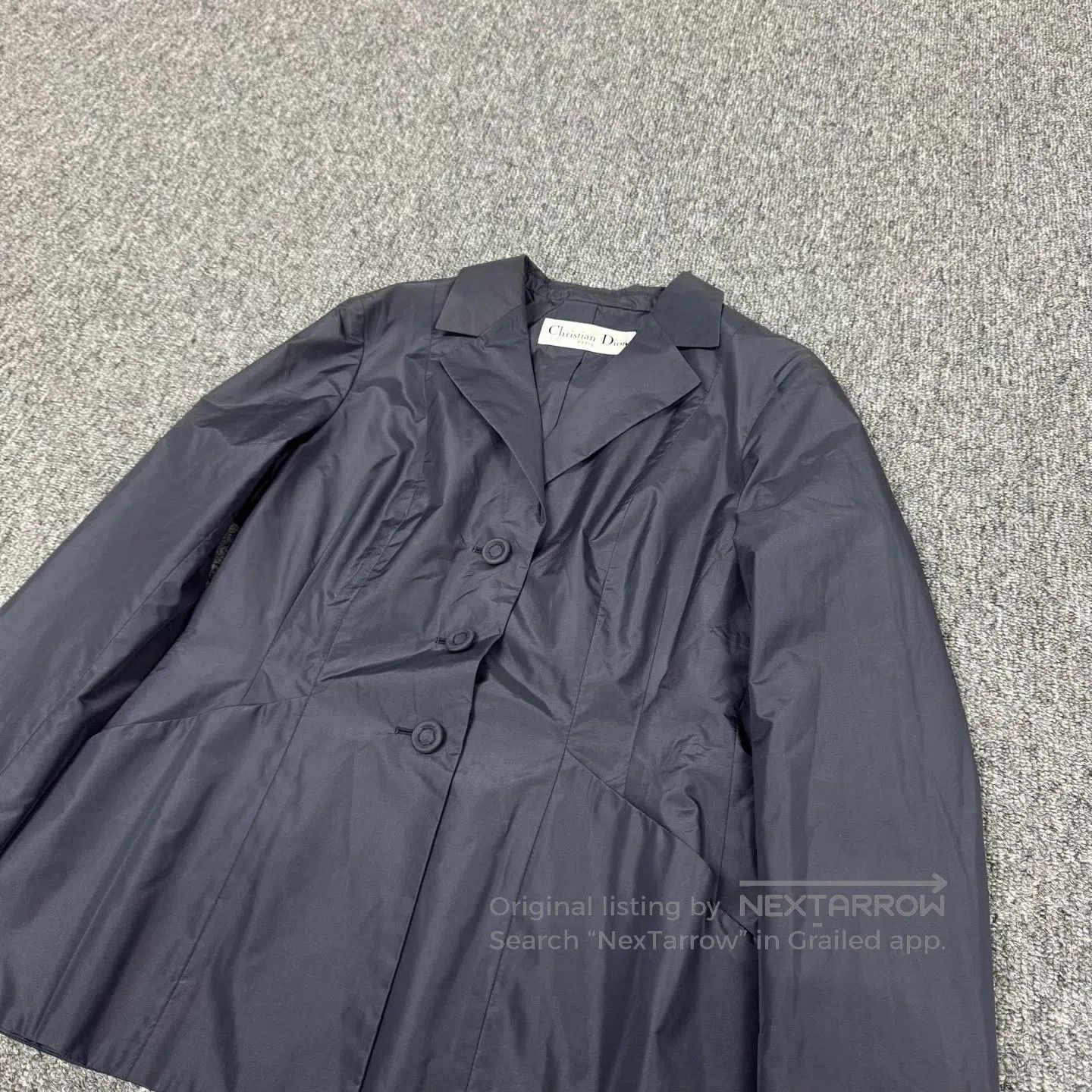 Dior Dior Single-row buttoned silk suit jacket| Size M / US 6-8 / IT 42-44 - 3 Thumbnail