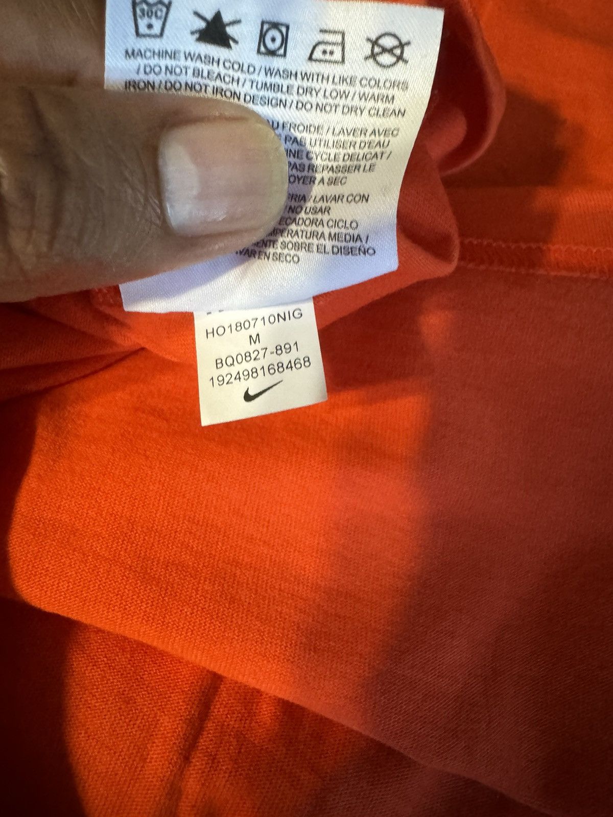 Nike × Off-White Nike x Off White Logo Tee Size US M / EU 48-50 / 2 - 4 Thumbnail