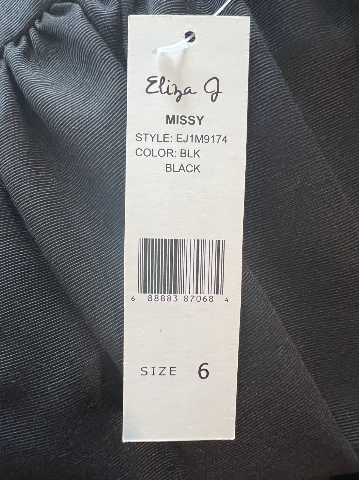 Other Eliza J Black Lace Fit & Flare Cocktail Dress Size 6 NWT Size M / US 6-8 / IT 42-44 - 5 Thumbnail