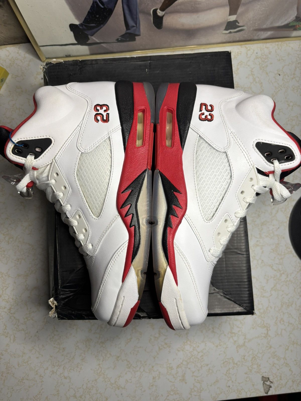 Jordan Brand Air Jordan 5 “Black tongue” Size US 9 / EU 42 - 4 Thumbnail