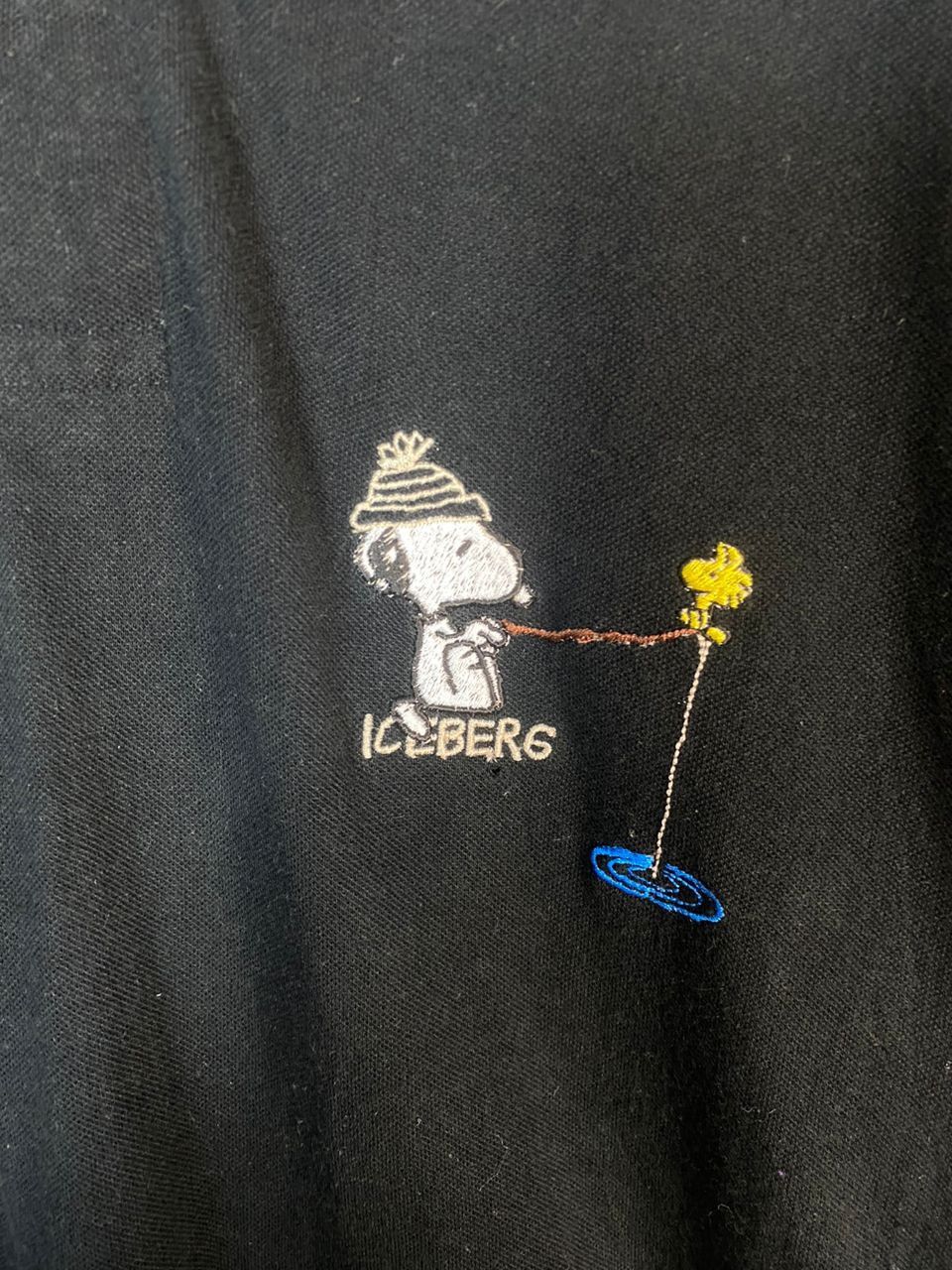 Iceberg × Peanuts Peanut embroidered polo shirt by iceberg Size US M / EU 48-50 / 2 - 3 Thumbnail