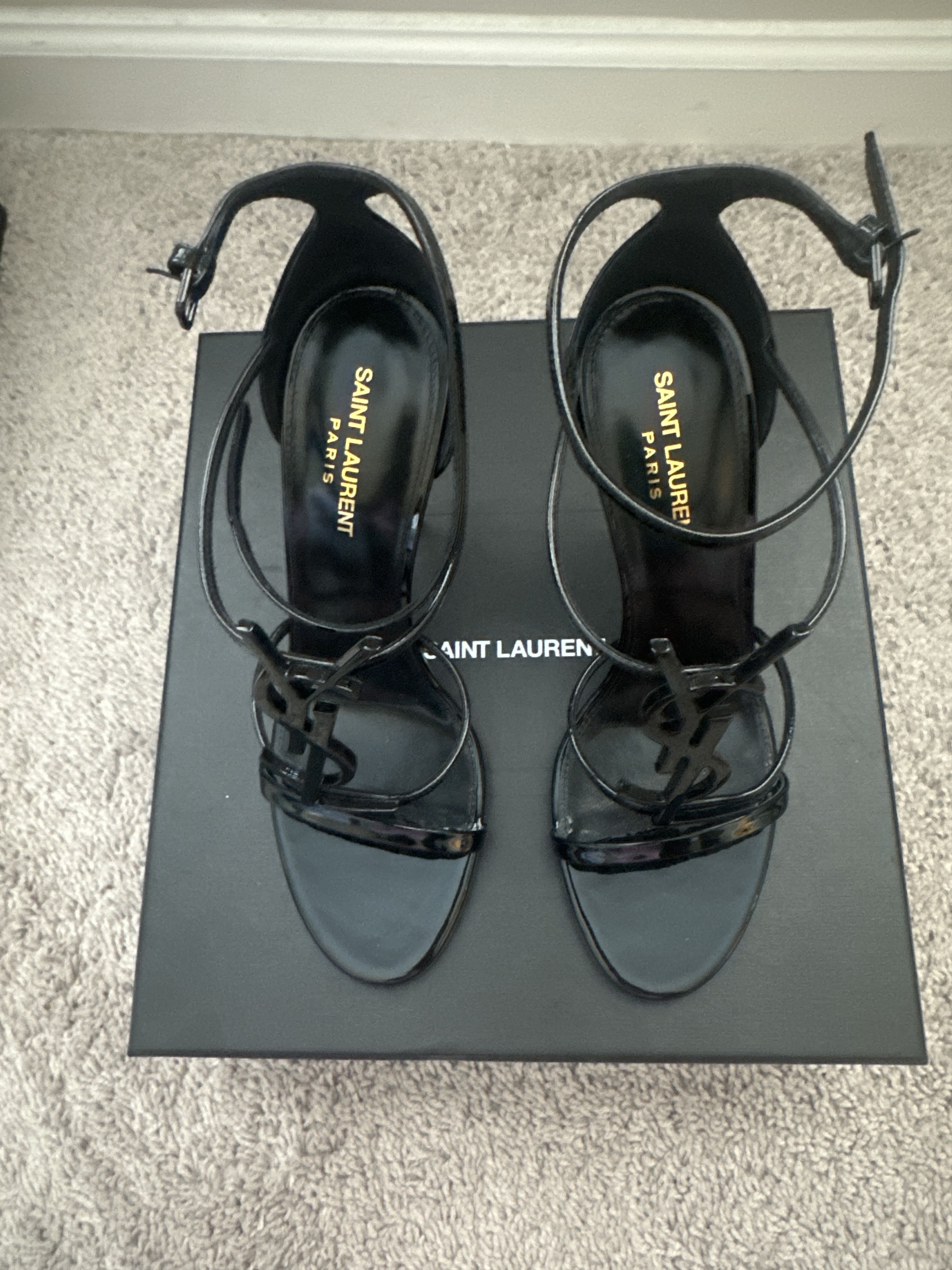 Saint Laurent Paris Cassandra 100 YSL Size US 10 / IT 40 - 4 Thumbnail
