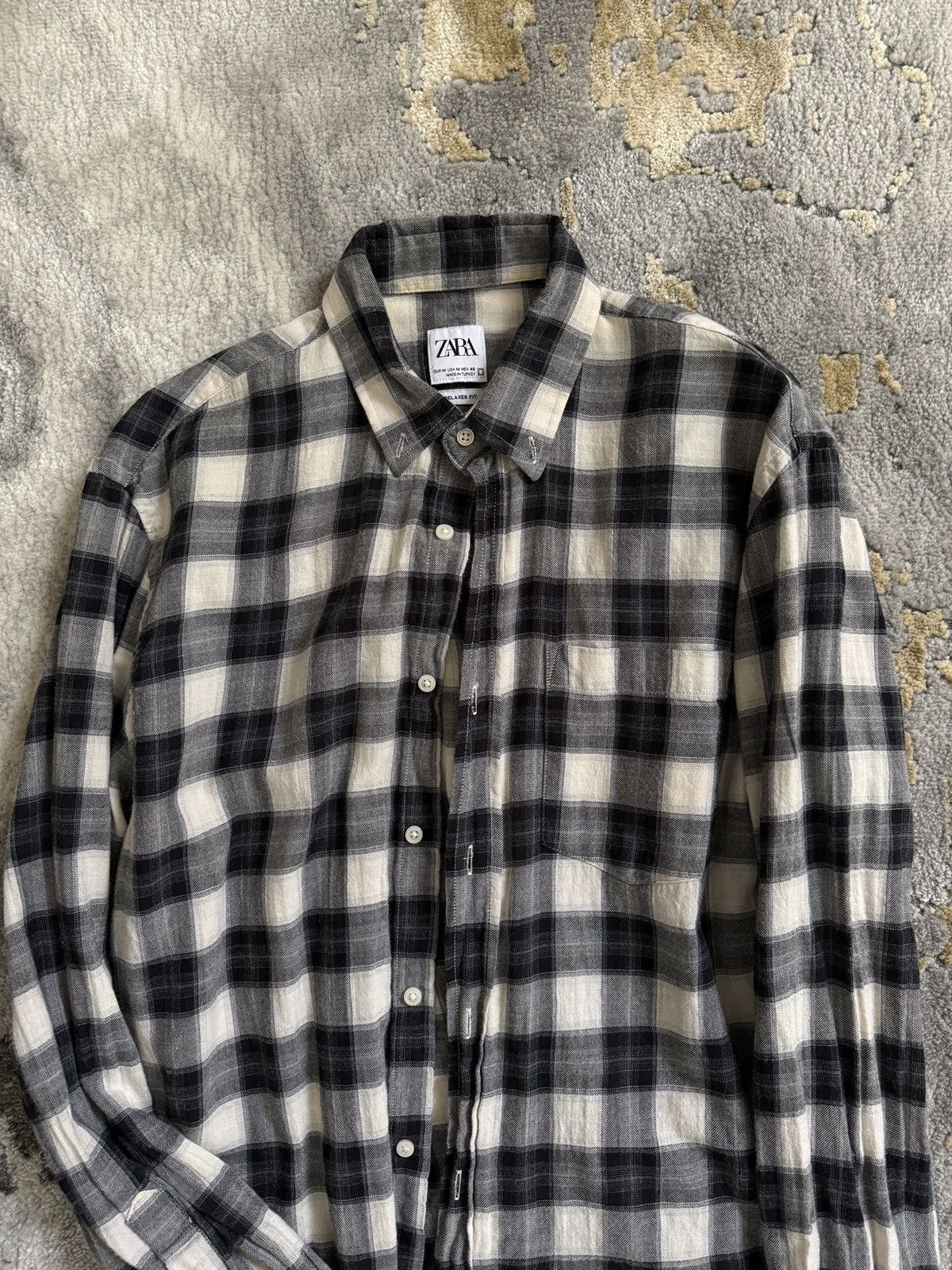 Zara Zara Flannel Size US M / EU 48-50 / 2 - 2 Thumbnail