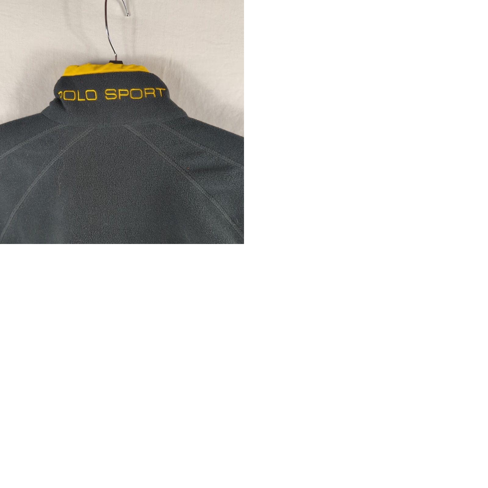 Vintage VINTAGE Polo Sport Men's Jacket Reversible Fleece Yellow M Corp Size US M / EU 48-50 / 2 - 10 Thumbnail