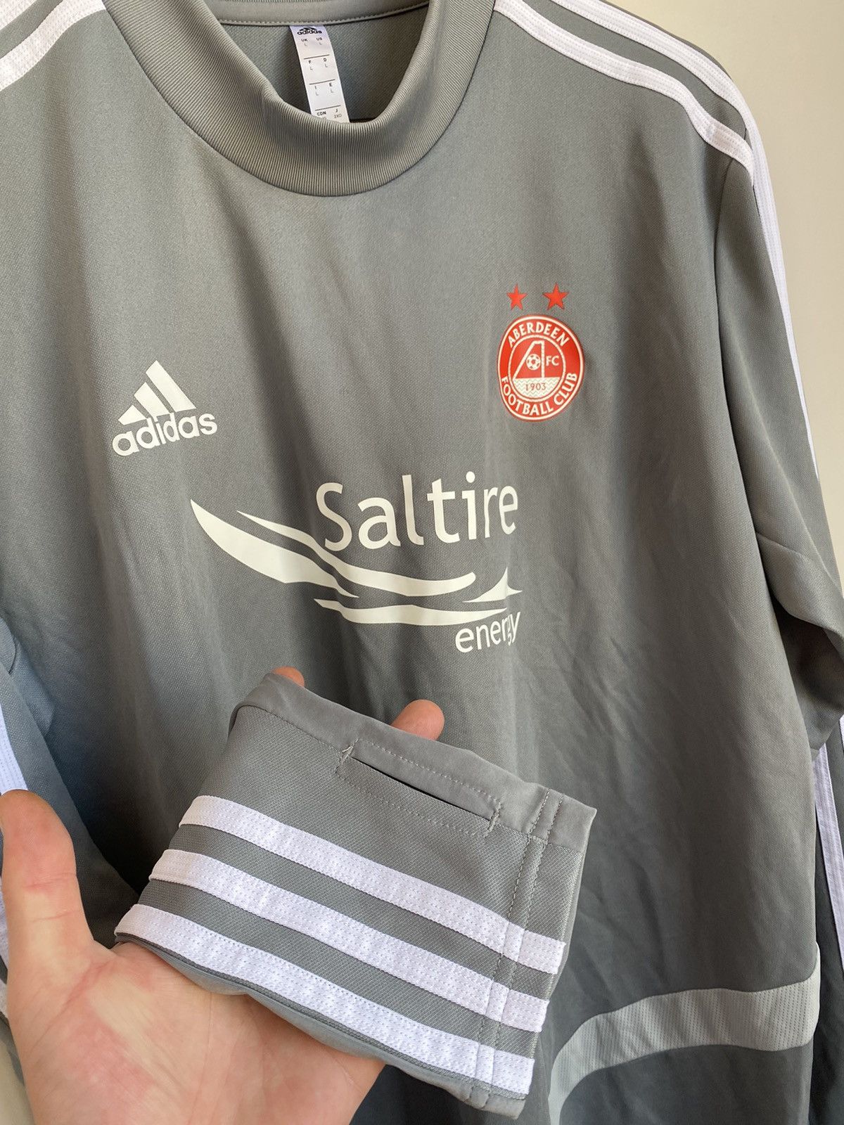 Adidas Adidas FC ABERDEEN Men's Football Shirt Size US L / EU 52-54 / 3 - 8 Thumbnail