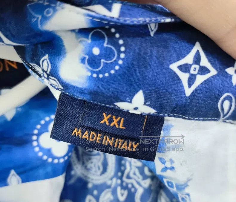 Louis Vuitton Louis Vuitton Starry Sky Cashew Blue and White Porcelain I Size US XXL / EU 58 / 5 - 3 Thumbnail