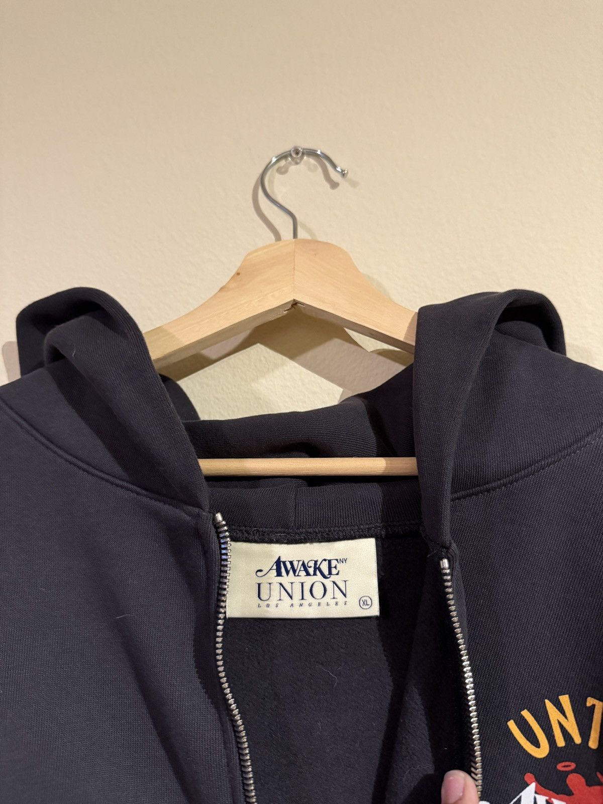 Awake NY × Union LA Union x Awake Rebelión Zip Hoodie Size US XL / EU 56 / 4 - 4 Thumbnail