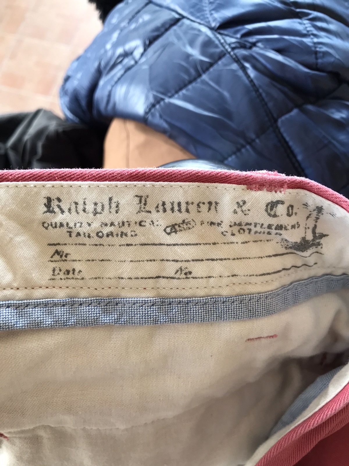 Polo Ralph Lauren × Ralph Lauren × Vintage Polo Ralph Lauren Khakis Pants Slim Fit Pink Size US 33 - 7 Thumbnail
