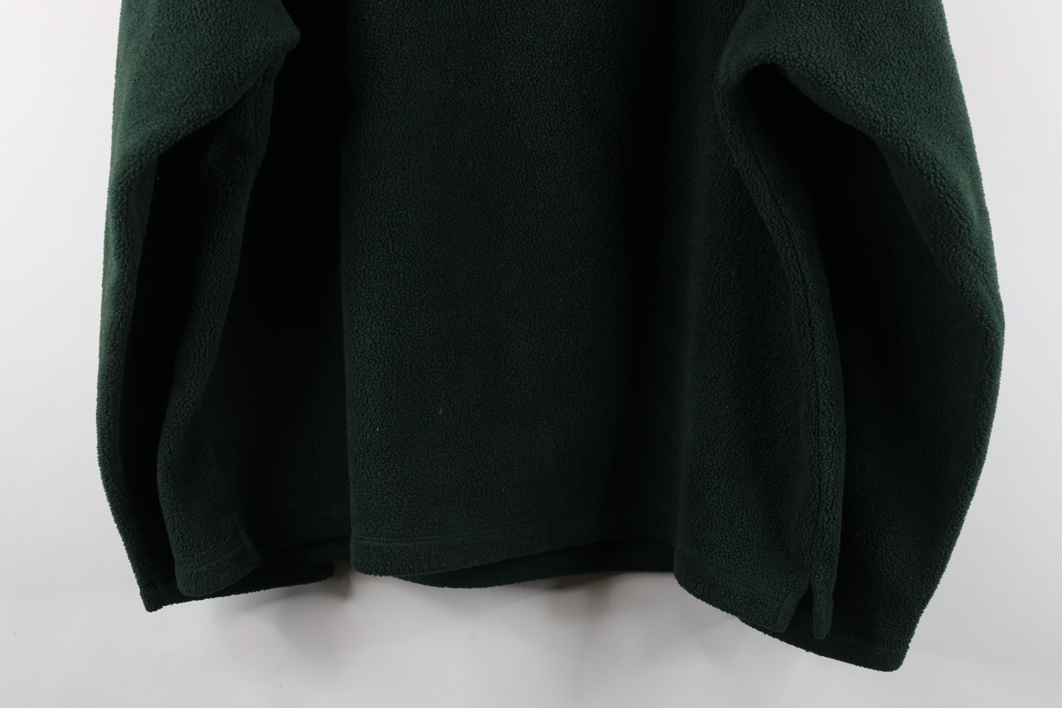 Vintage Vintage 90s Streetwear Heavyweight Fleece Sweater Green Size US L / EU 52-54 / 3 - 8 Thumbnail