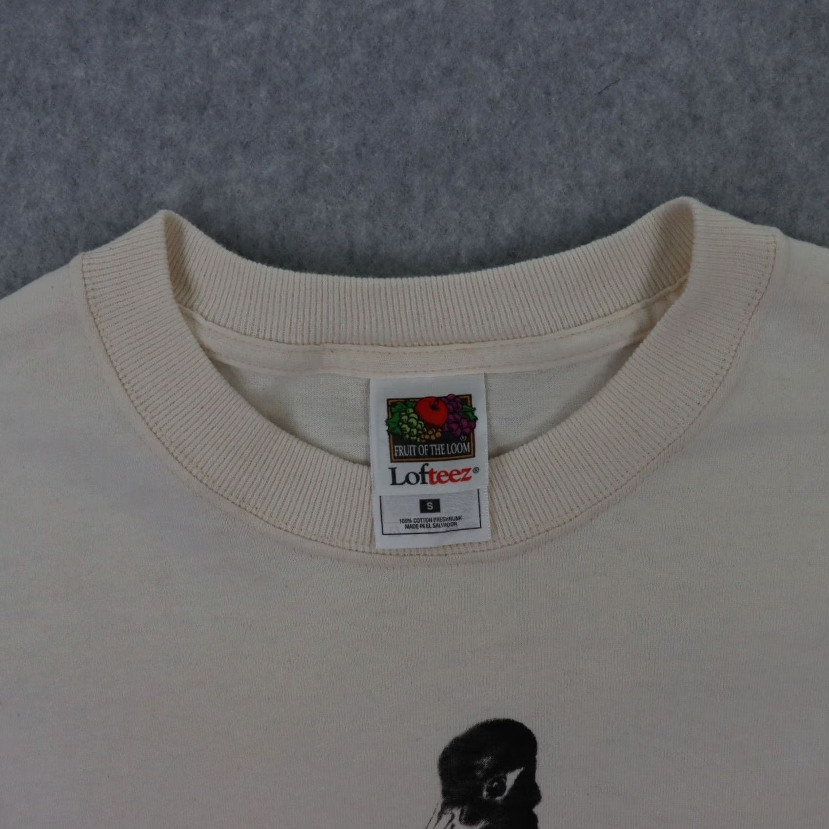 Fruit Of The Loom Nancy Rupp Mens Small Artist Vintage TShirt Ducks 2 sided Print RARE Artworks Size US S / EU 44-46 / 1 - 5 Thumbnail