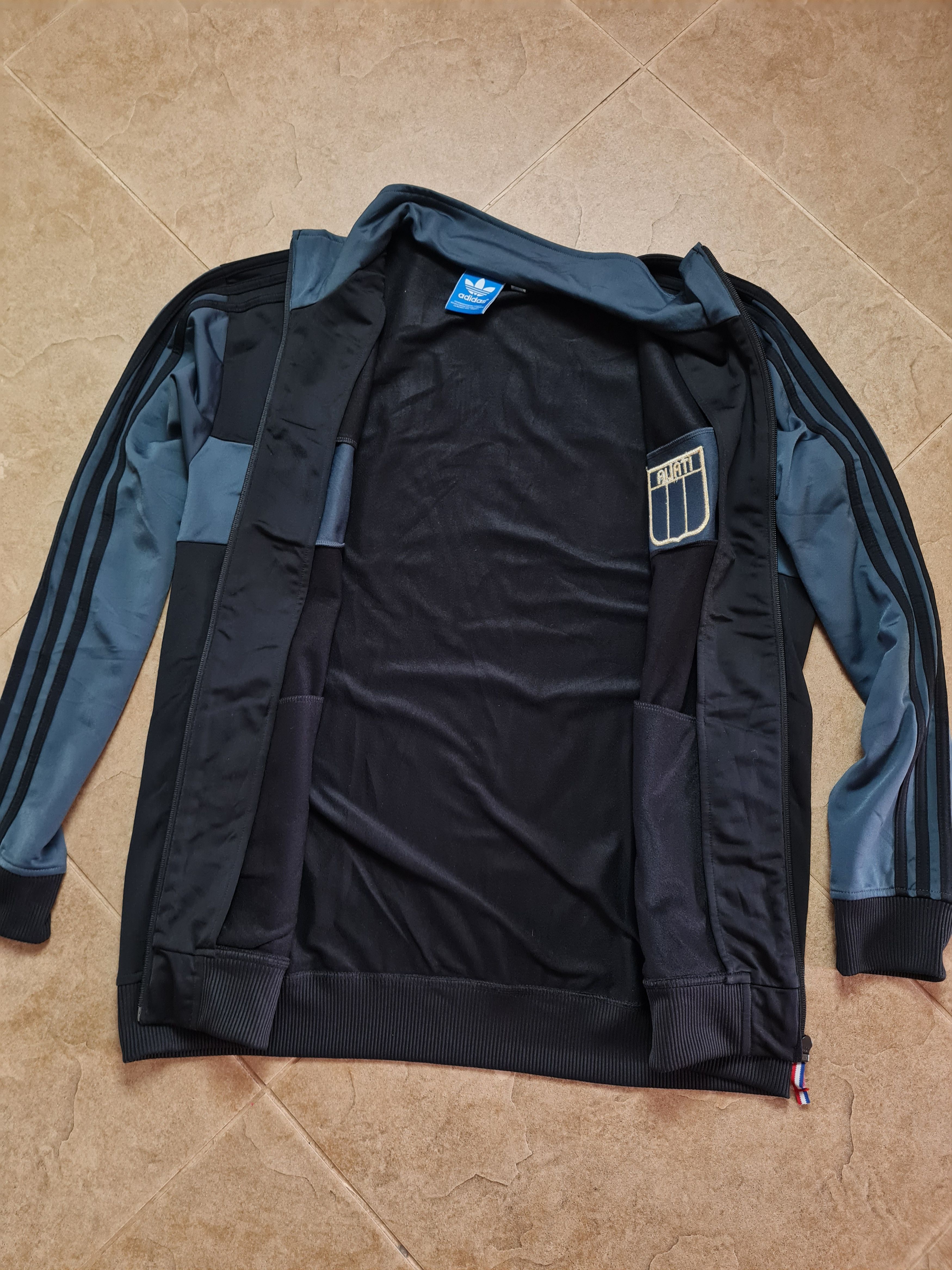 Adidas Vintage Adidas Originals Italy #7 Full Zip Jacket Track Top Size US XL / EU 56 / 4 - 13 Thumbnail
