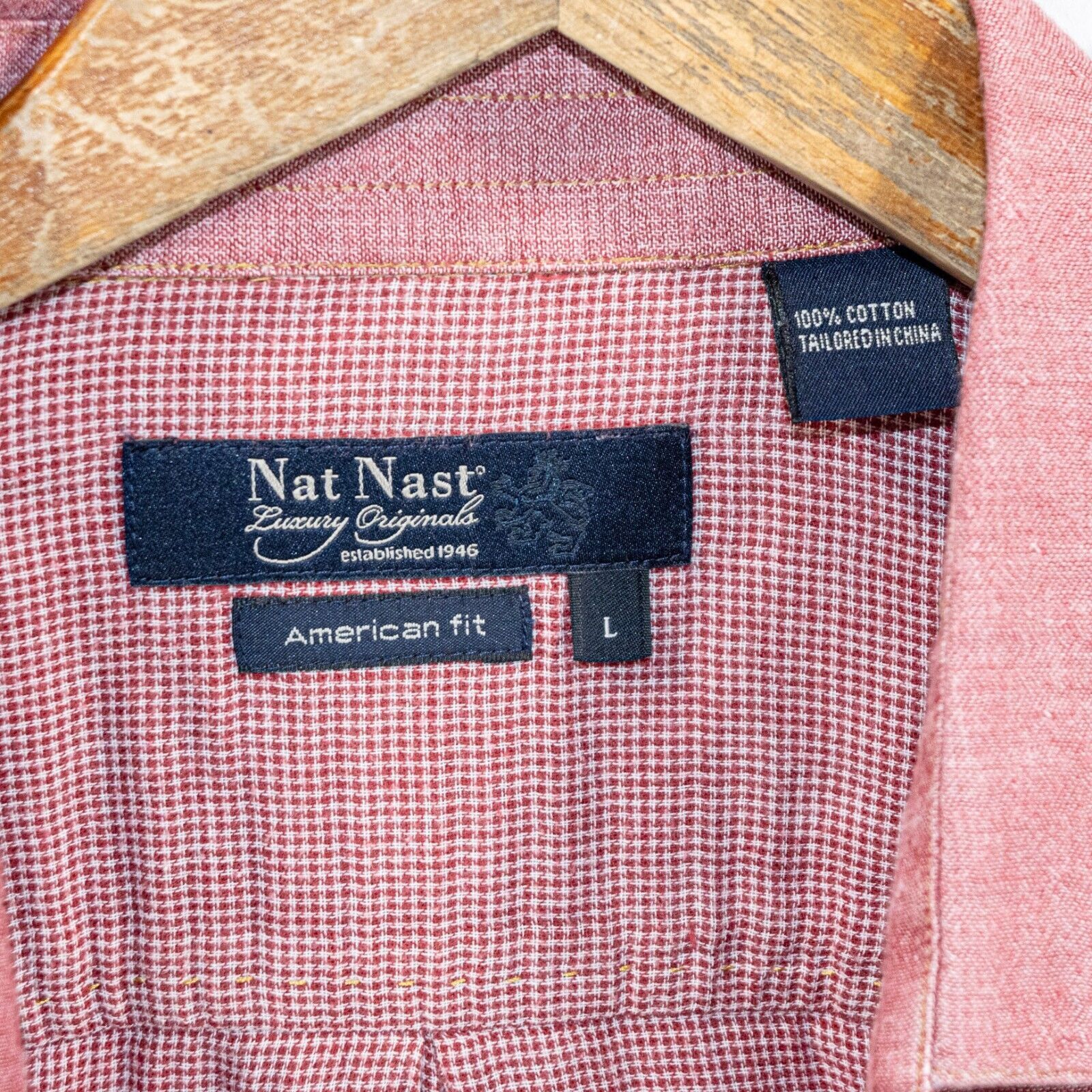 Nat Nast Nat Nast Men's American Fit short sleeve button up Shirt Size US L / EU 52-54 / 3 - 2 Thumbnail