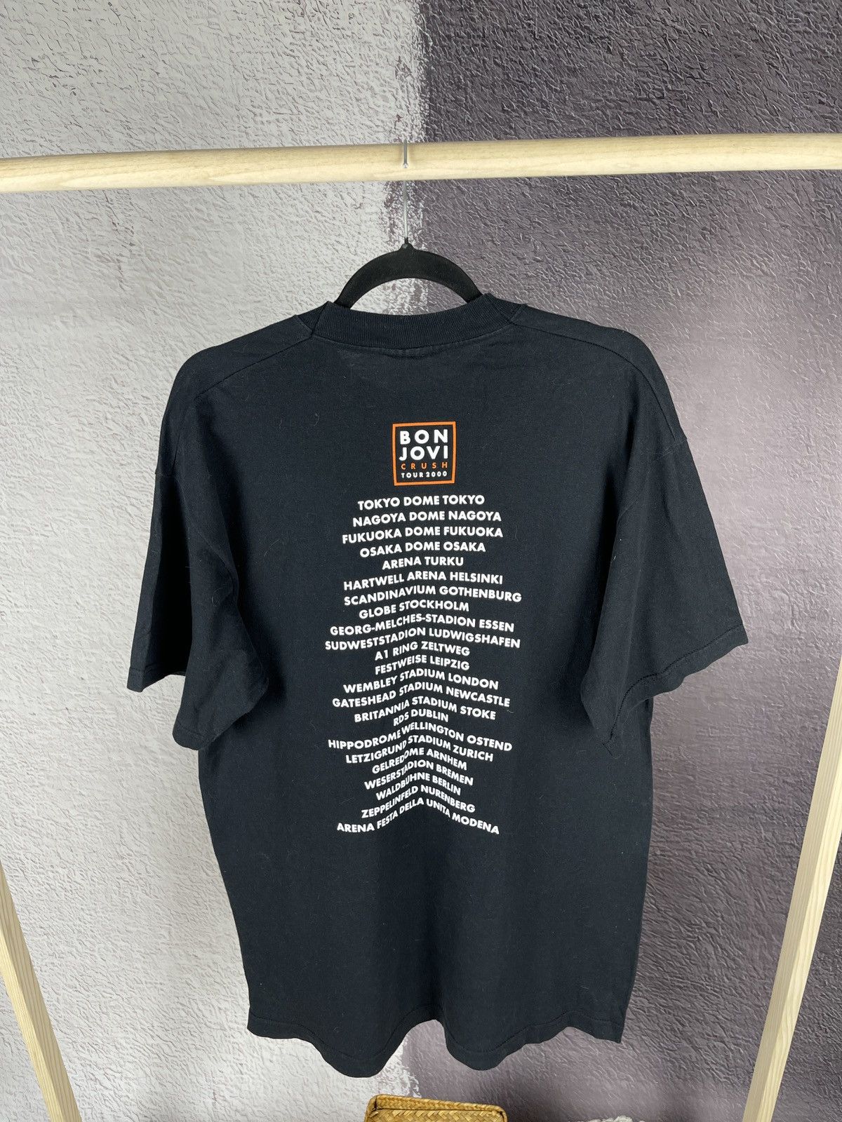 Bon Jovi Screen stars vintage bon jovi crush tour 2000 band tee Size US L / EU 52-54 / 3 - 2 Thumbnail