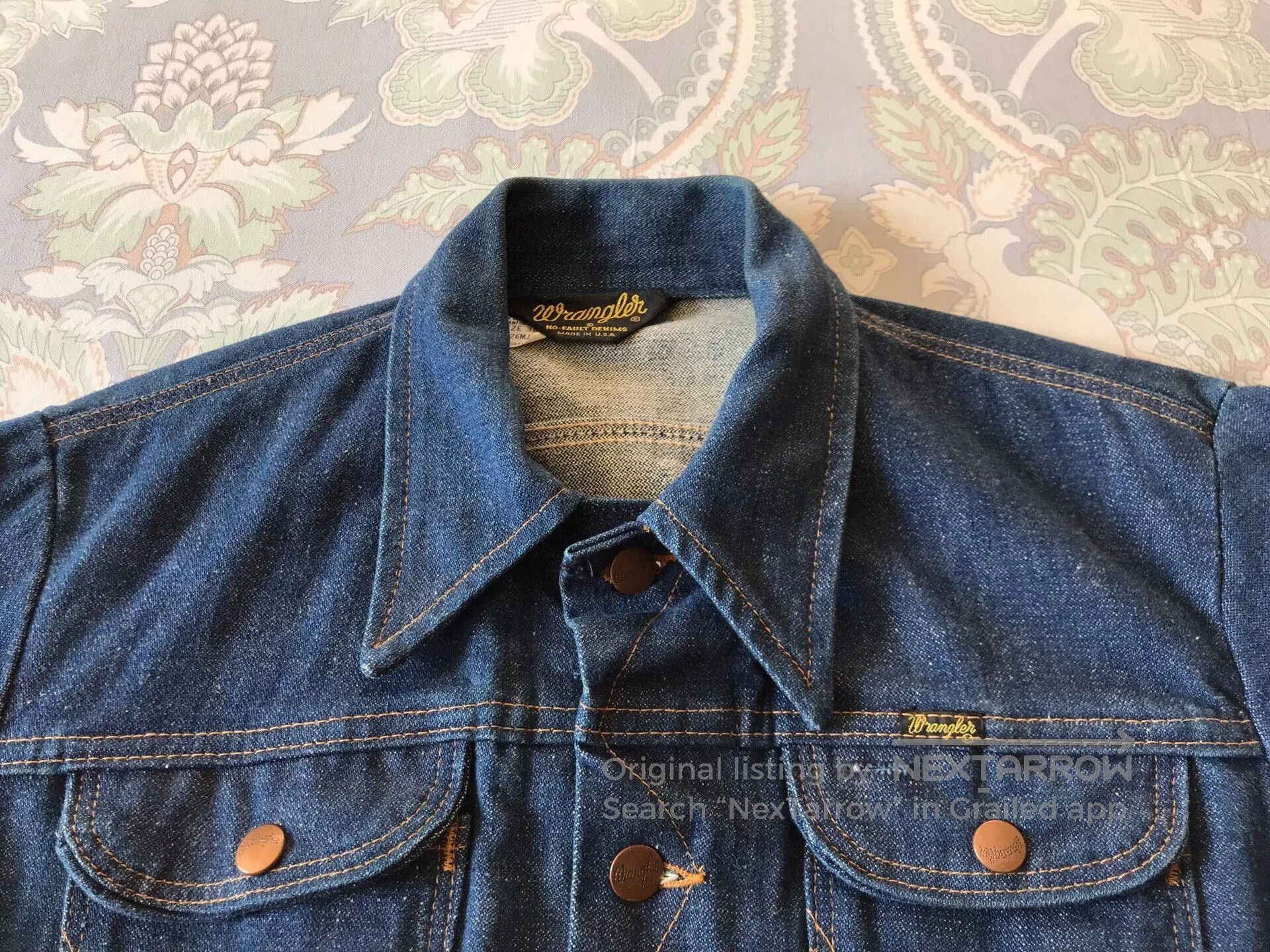 Wrangler 80s Wrangler 126MJ Western Denim Jacket. Size US M / EU 48-50 / 2 - 4 Thumbnail