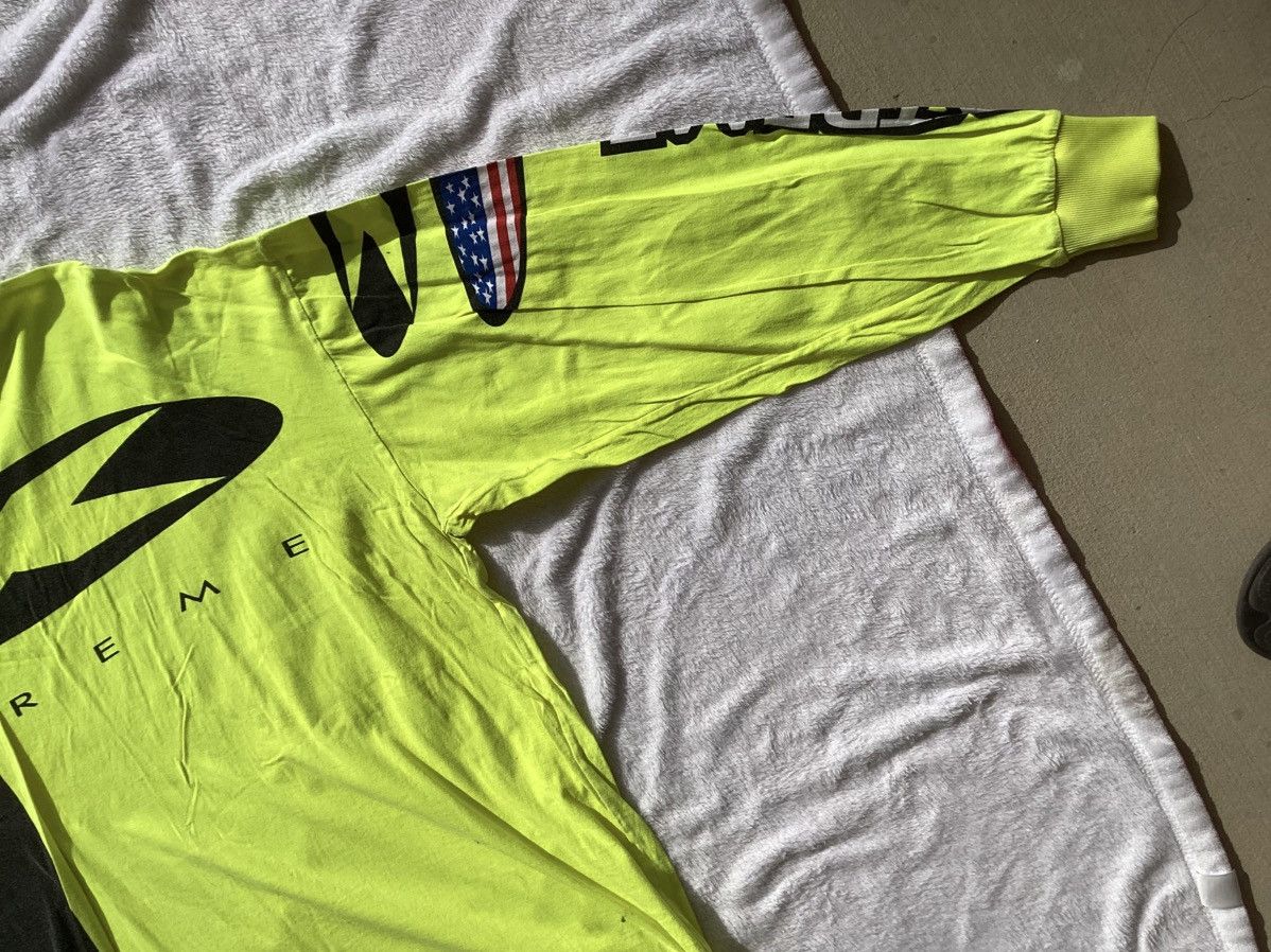 Other × Vintage VTG extreme writing gear neon yellow motorcycle jersy/LS TEE Size US XXL / EU 58 / 5 - 3 Thumbnail
