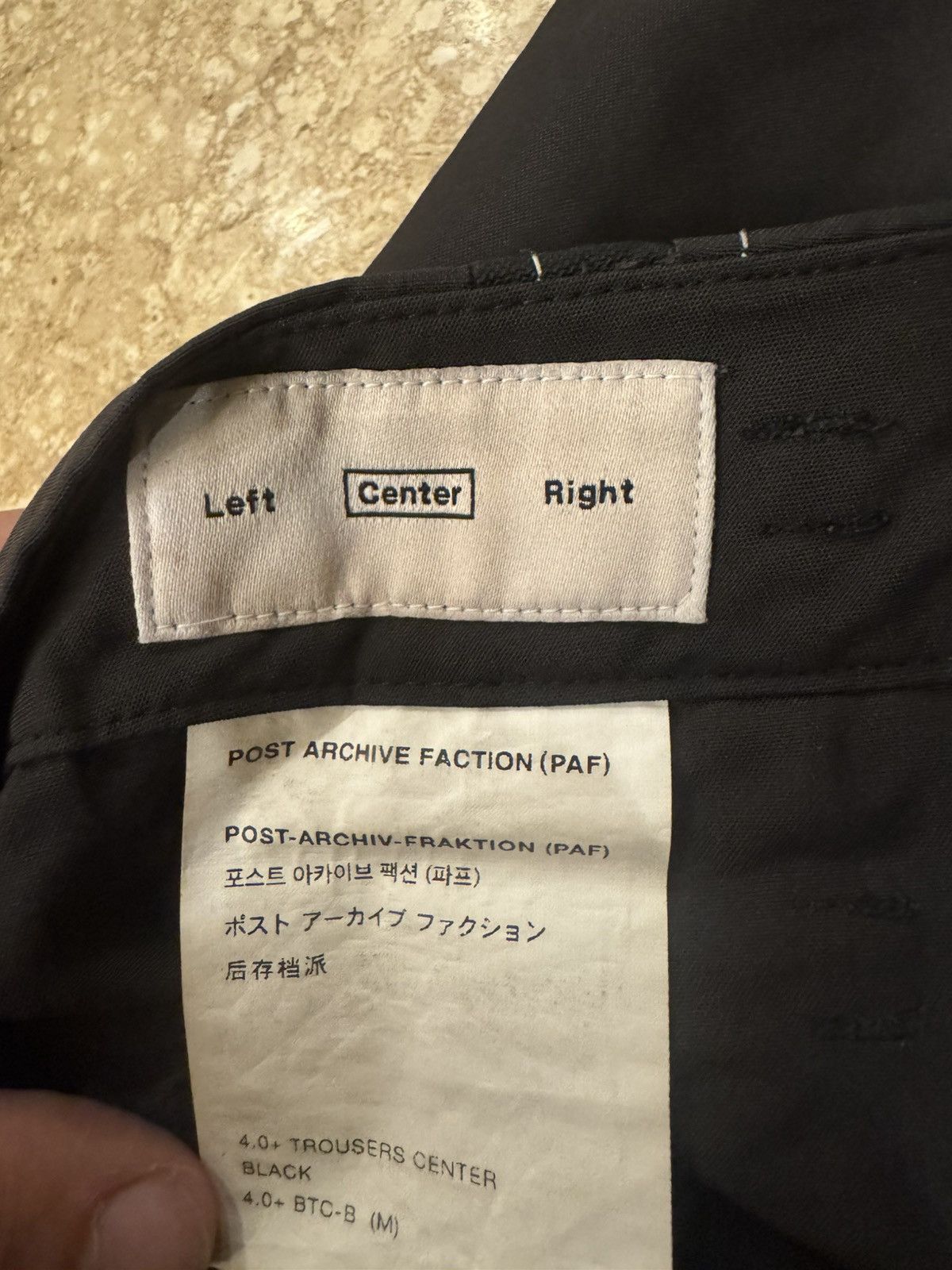 POST ARCHIVE FACTION (PAF) PAF 4.0+ Center Technical Pants Size US 30 / EU 46 - 3 Thumbnail