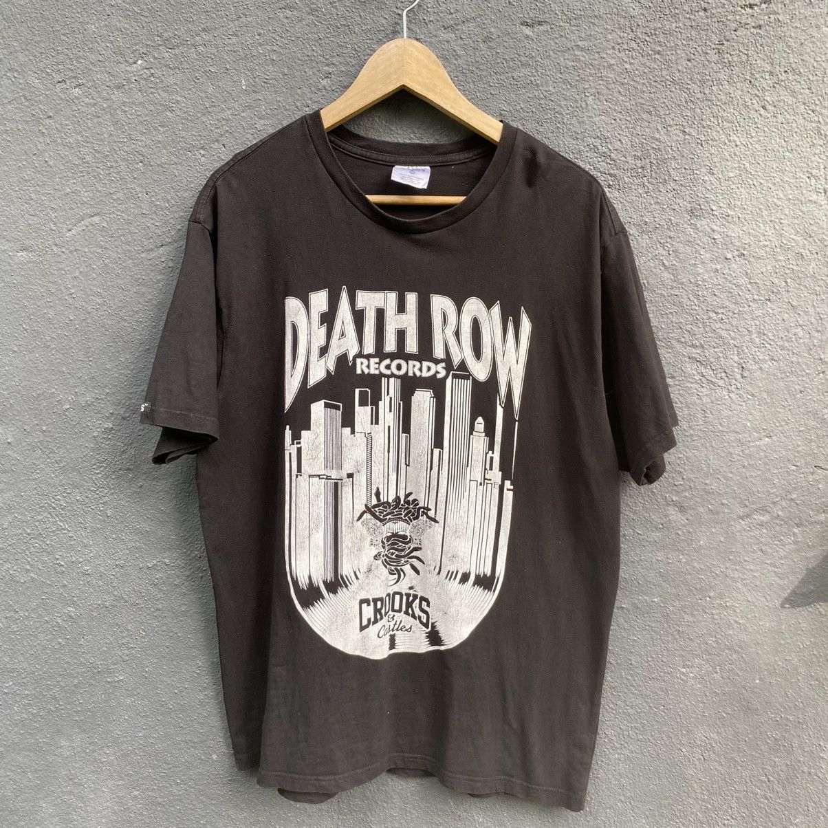 Death Row Records Thrashed Faded Death Row Records ERD GRUNGE Tee Size US L / EU 52-54 / 3 - 1 Thumbnail