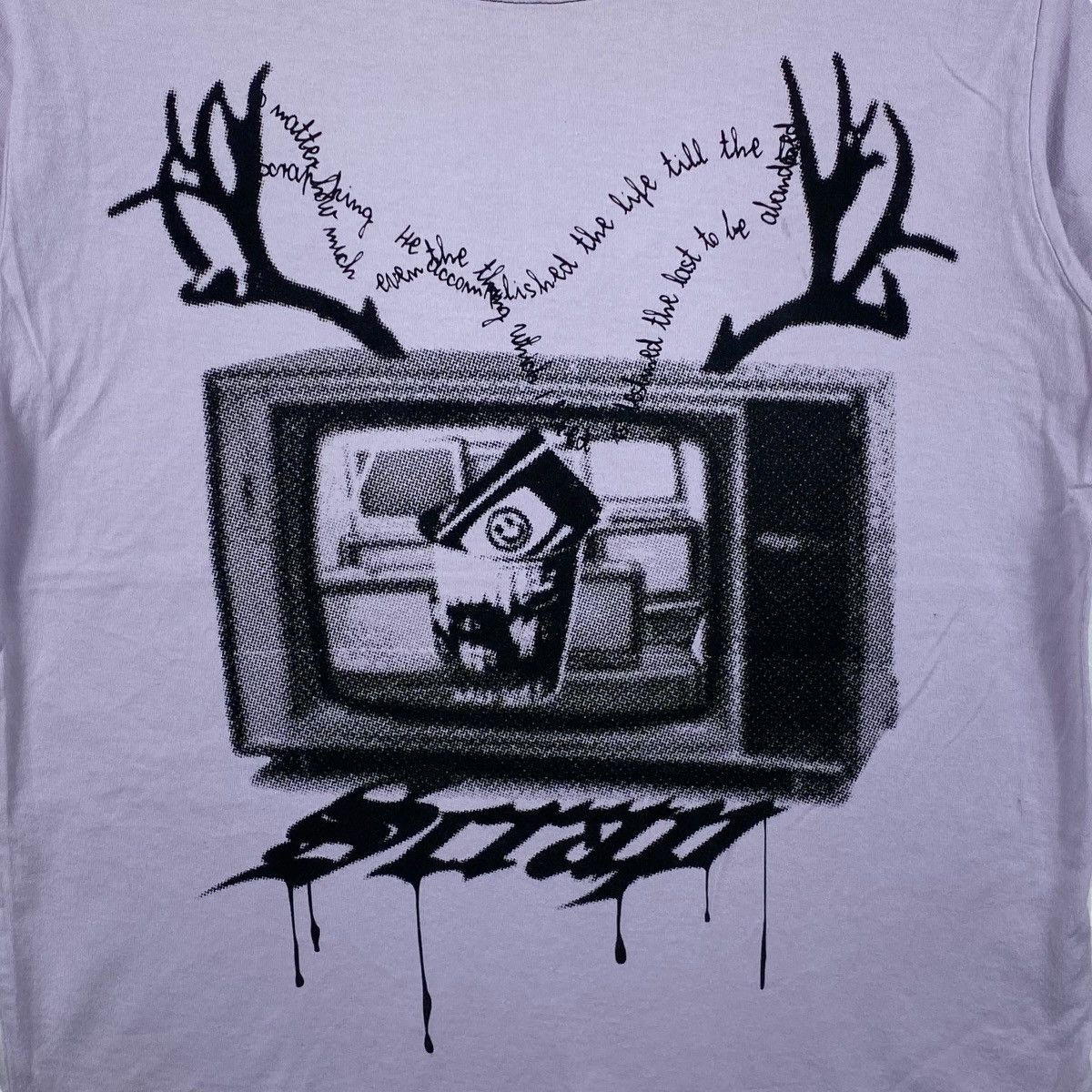 Japanese Brand Japanese Brand WORLD WIDE LOVE Soap Graphic Tee Shirt Size 1 Size M / US 6-8 / IT 42-44 - 2 Thumbnail