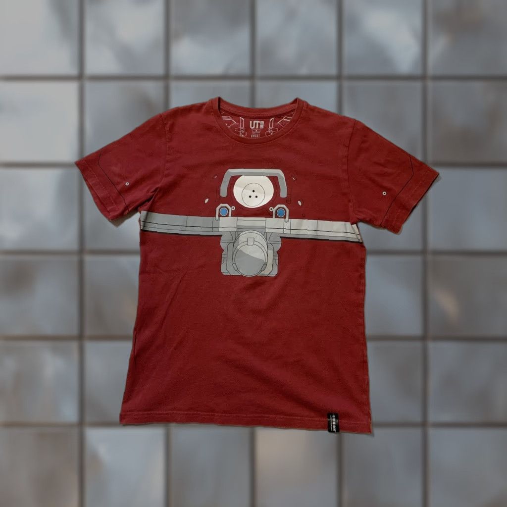 Uniqlo VINTAGE Uniqlo Ghost In The Shell Arise Logicoma Manga Anime Cartoon T-shirt Sz M Red Mens Graphic Tee 90s? Size US M / EU 48-50 / 2 - 1 Thumbnail
