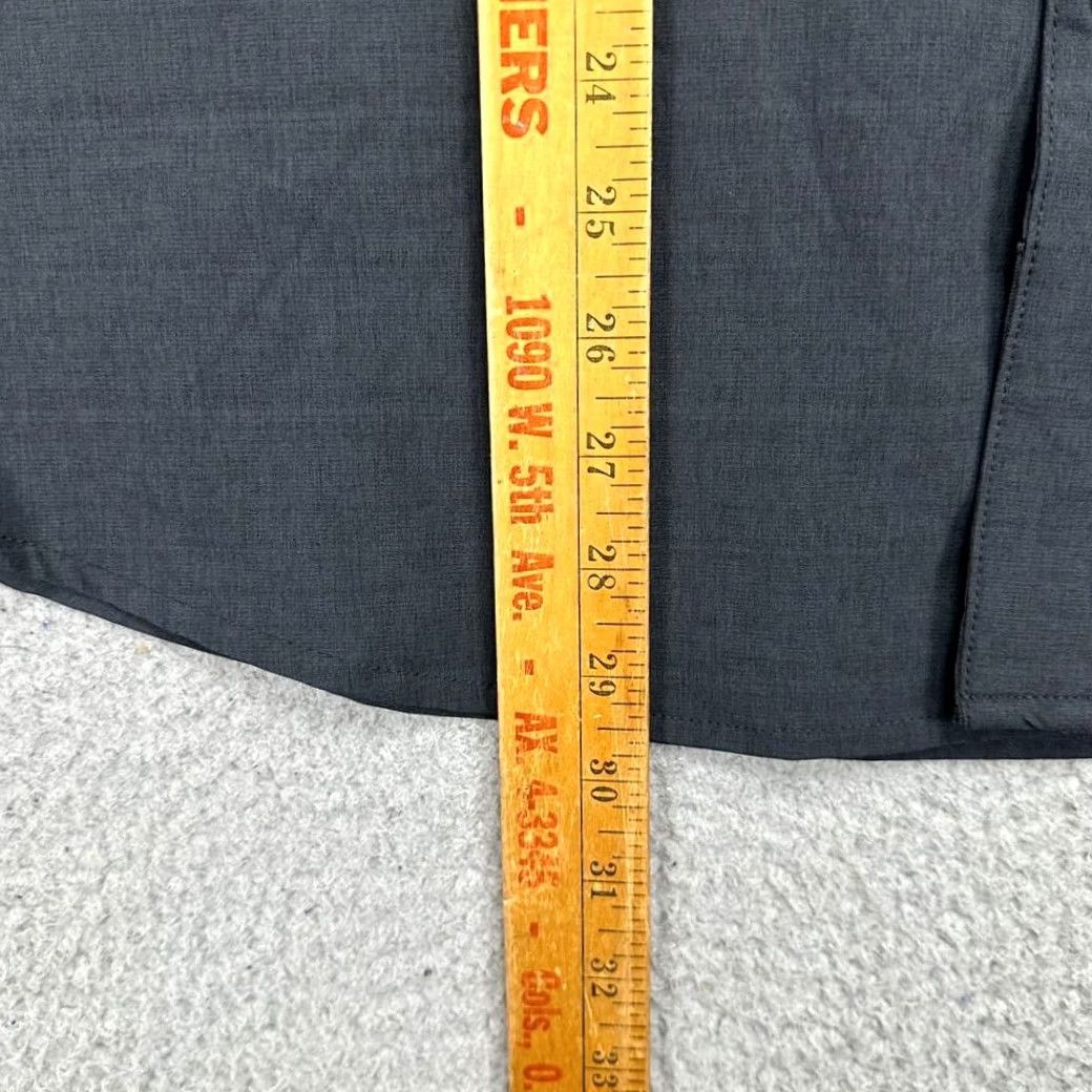 Vintage Gerry Shirt Adult Large Grey Button Up Stretch Short Sleeve Flap Pockets Mens Size US L / EU 52-54 / 3 - 7 Thumbnail
