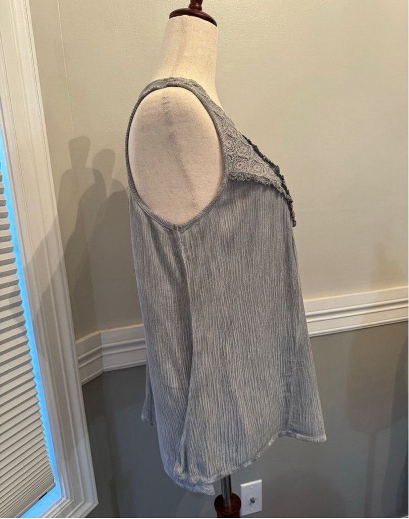 Target Basics Knox Rose | Gray Tank Top | Size S Size S / US 4 / IT 40 - 3 Thumbnail