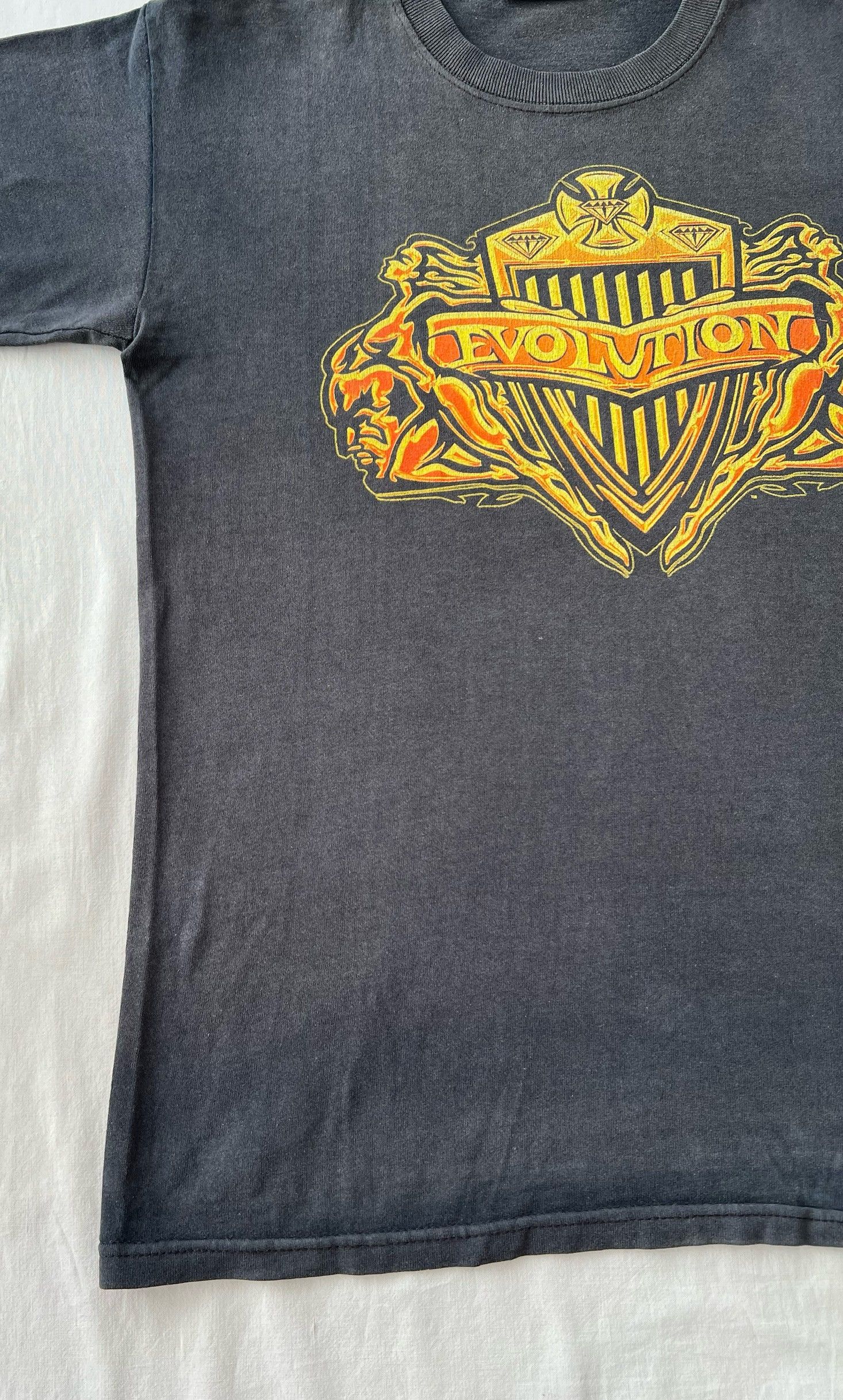 WWE Vintage 2003 WWE Evolution WrestleMania Triple H Batista Tee Size US S / EU 44-46 / 1 - 5 Thumbnail