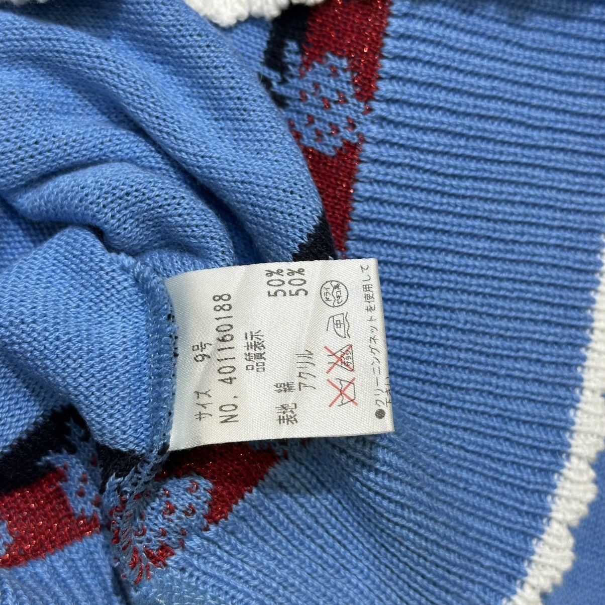 Angel Blue Early 00s Betty's Blue by Shinji Abe Strawberry Knit Hoodies Size ONE SIZE - 10 Thumbnail