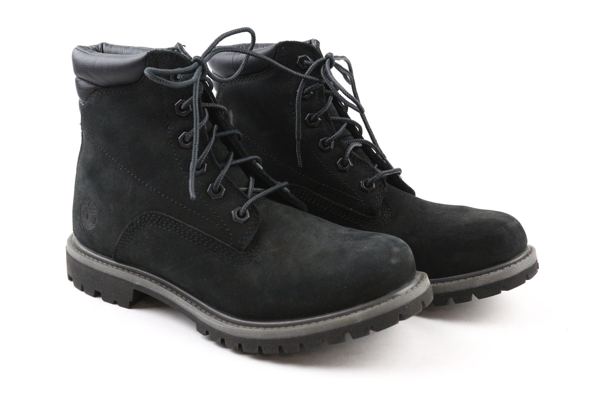 Timberland A17VM UK5 Black Leather 79592 Size US 7 / IT 37 - 1 Thumbnail