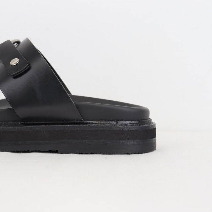 Celine o1rshd1 Slides 25 Tippi Sandals in Black Size US 11 / EU 44 - 4 Thumbnail