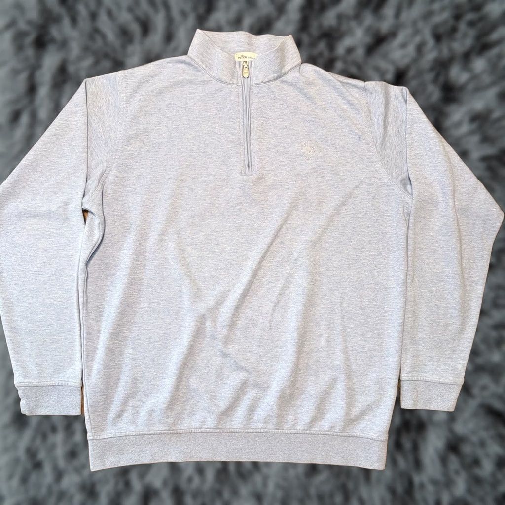 Peter Millar Peter Millar Performance 1/4 Zip Pullover Blue Mens XL Pittsburgh Field Club PFC Shirt Pullover Nike? Size US XL / EU 56 / 4 - 1 Thumbnail
