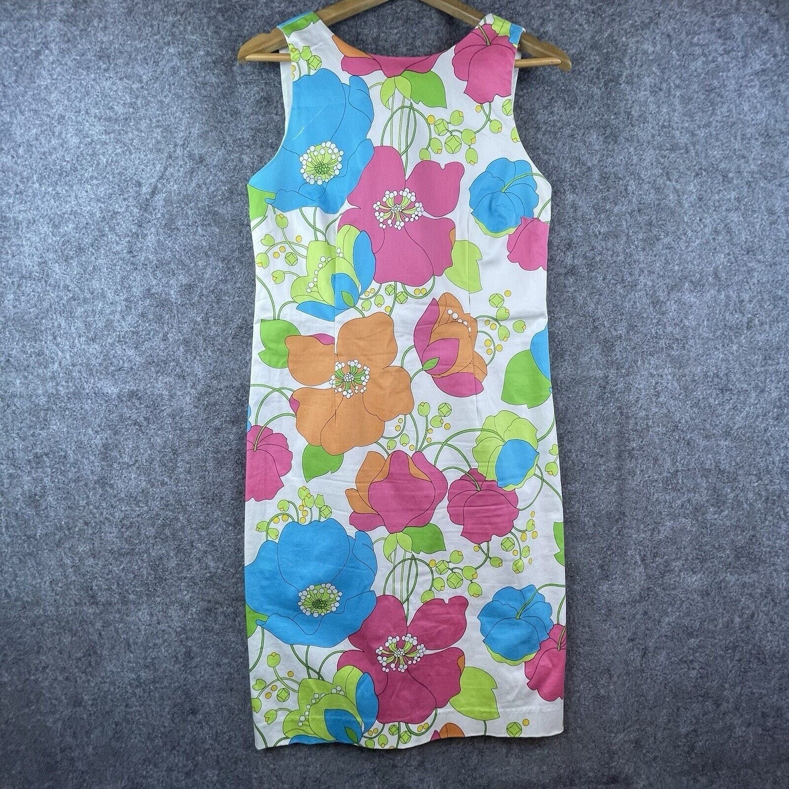 Willi Smith Willi Smith Dress 8 Mod Retro Bright 60s 70s Hippie Boho Size M / US 6-8 / IT 42-44 - 1 Thumbnail