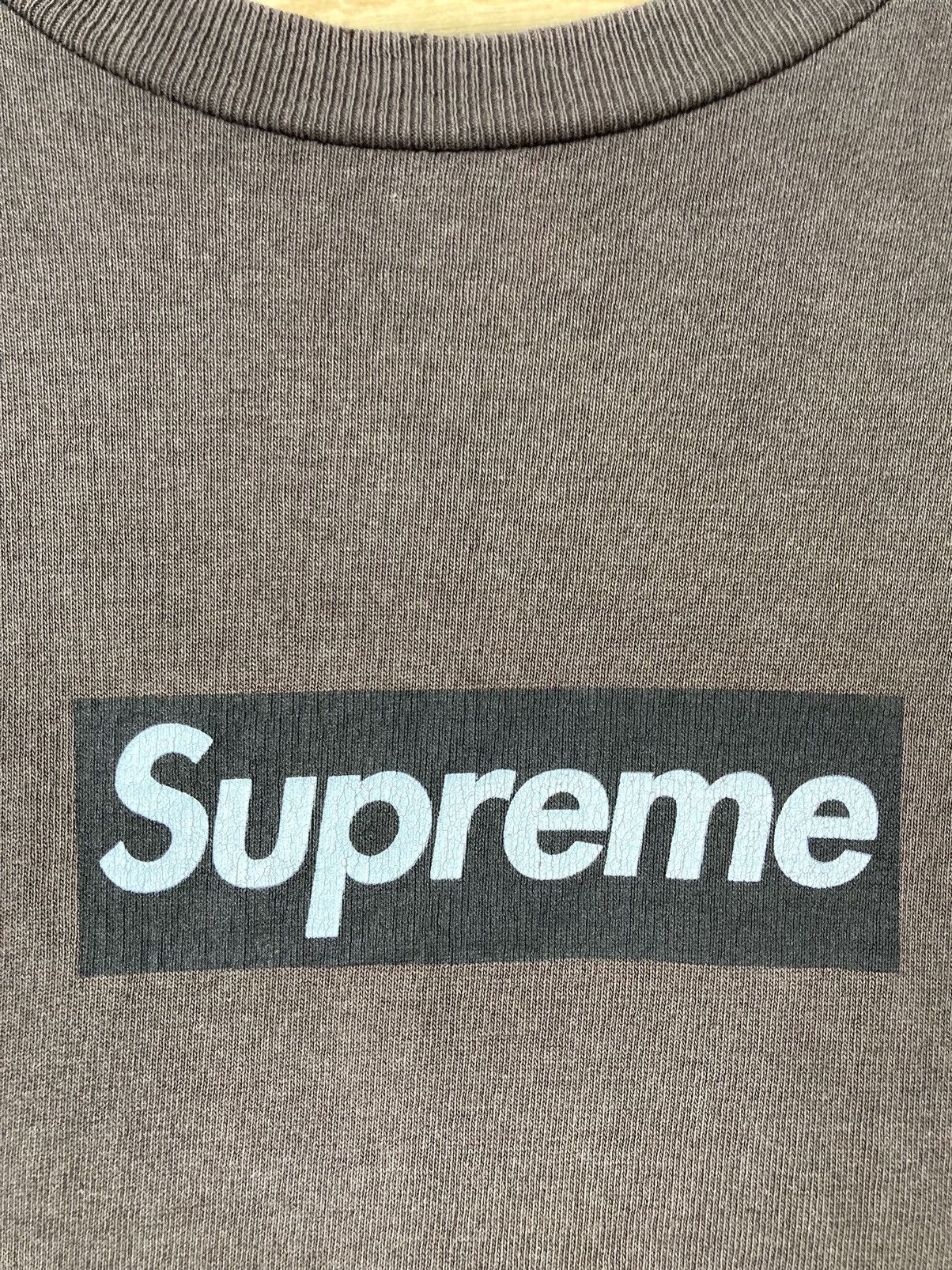 Supreme 2003 Supreme Brown Box Logo T-Shirt Size US M / EU 48-50 / 2 - 5 Thumbnail
