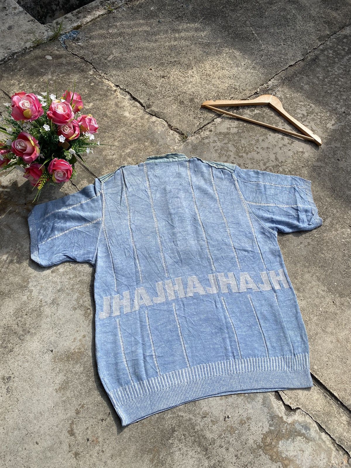 Hardy Amies × Vintage 🔥Rare 🔥 HARDY AMIES SPORT Short Sleeve Sweatshirt Size US M / EU 48-50 / 2 - 6 Thumbnail