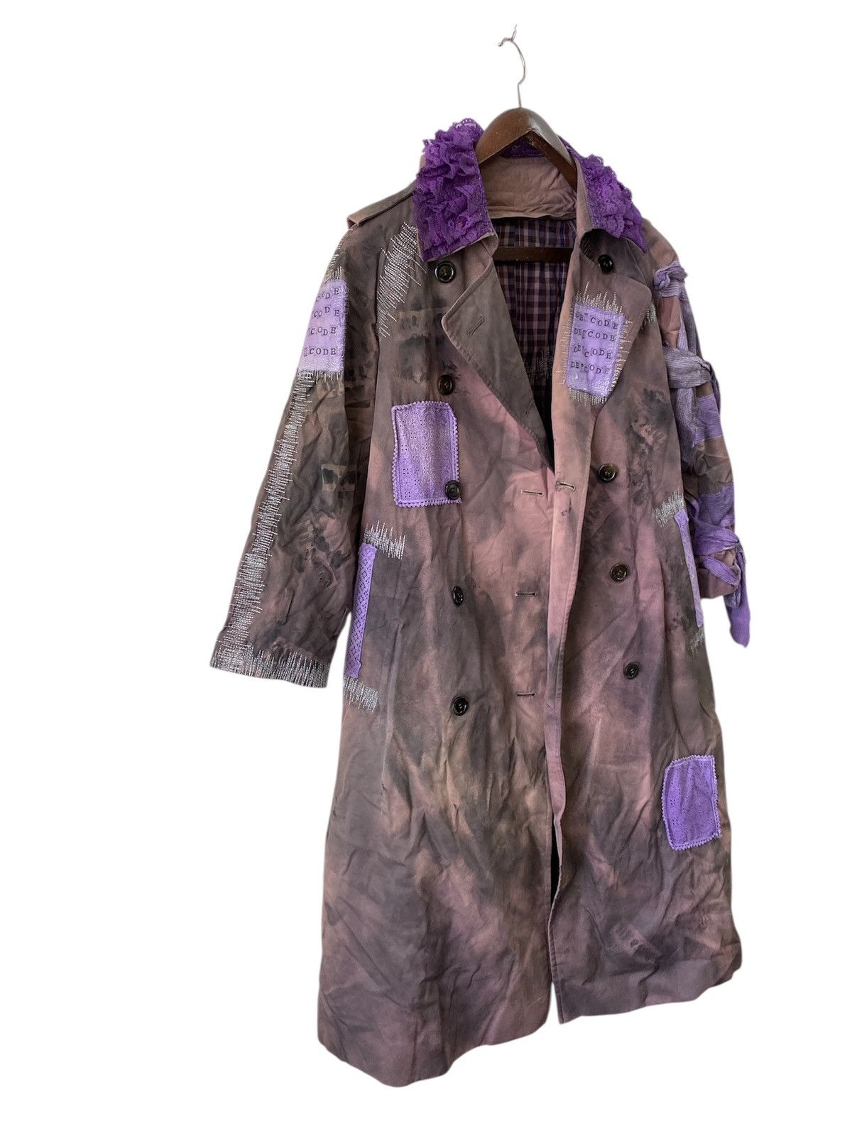 If Six Was Nine Vintage De Code Mad Punk Gothic Jacket Size US S / EU 44-46 / 1 - 3 Thumbnail