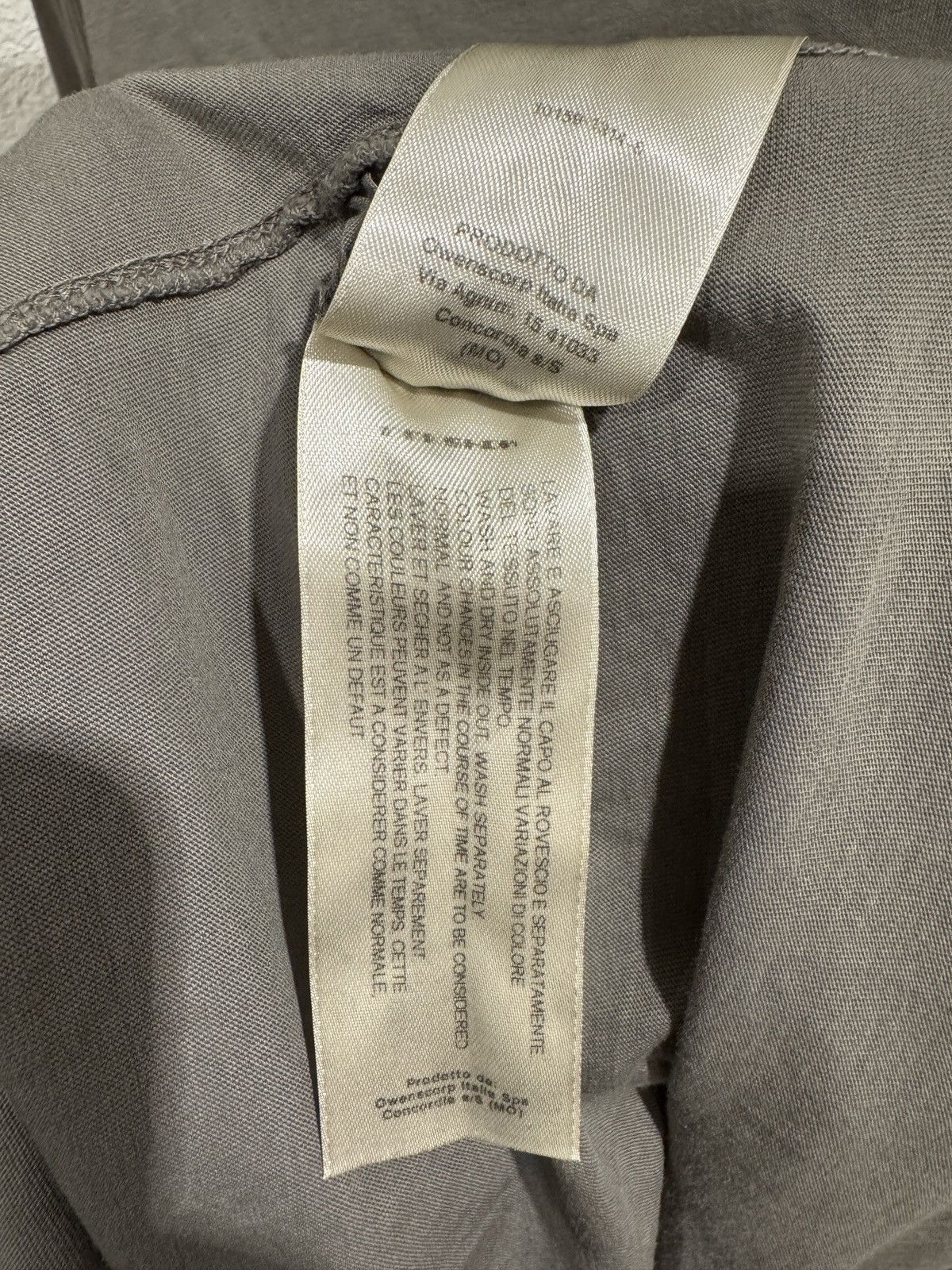 Rick Owens Rick Owens DRKSHDW Double Layer Hustle T Size US M / EU 48-50 / 2 - 7 Thumbnail
