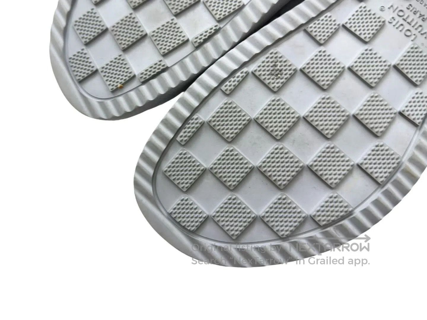 Louis Vuitton Louis Vuitton Blue Embossed Monogram Slippers. Size US 9 / EU 42 - 7 Thumbnail