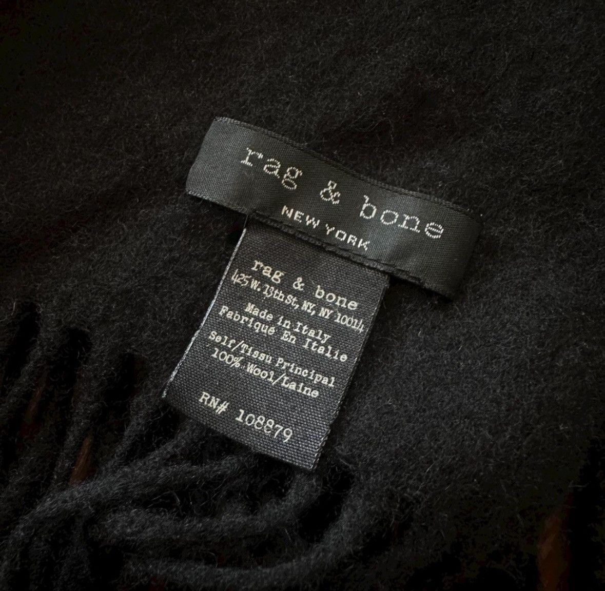 Rag & Bone Rag & Bone 100% Wool Scarf Size ONE SIZE - 3 Thumbnail