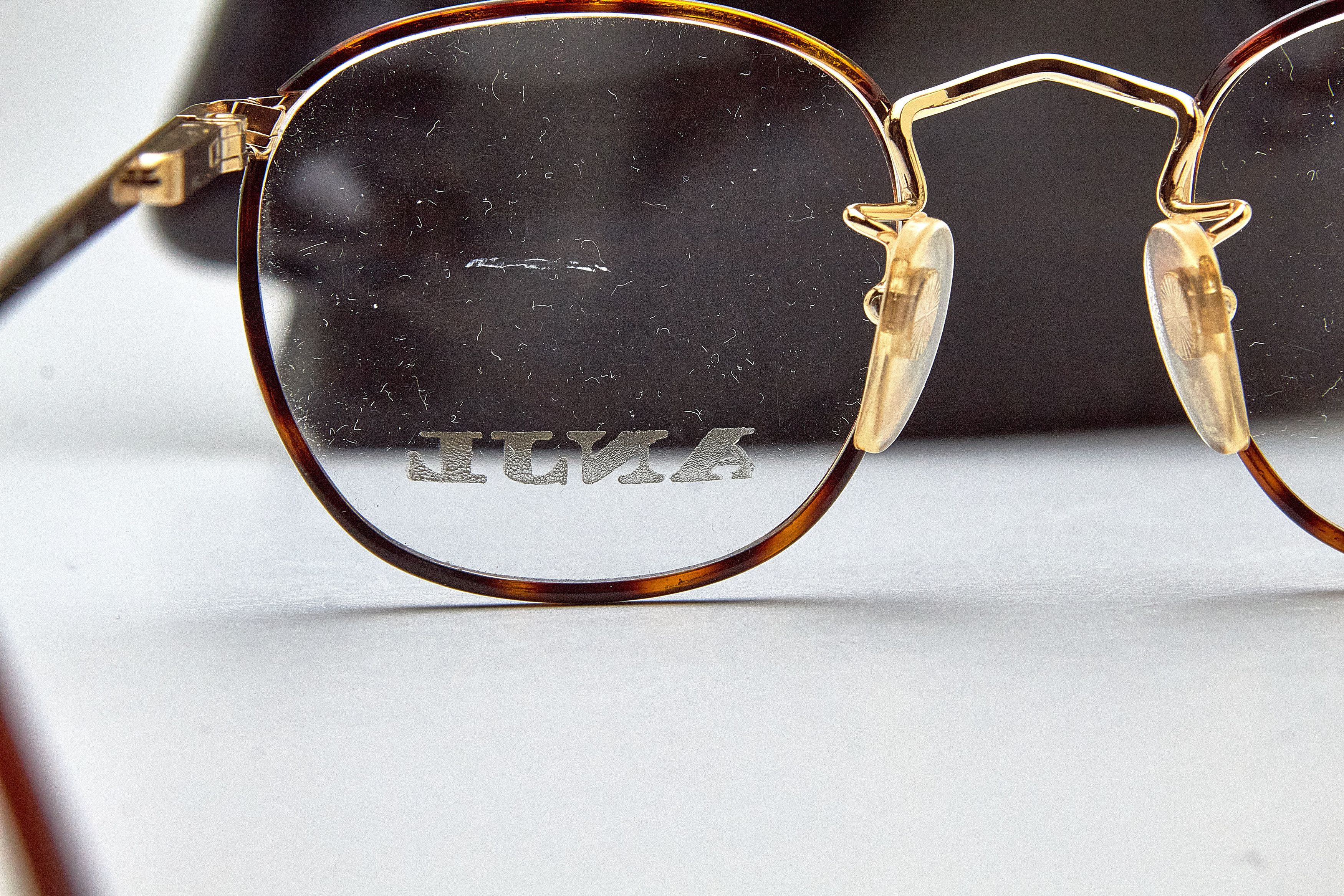 Vintage Old Money ANJL Gold&Tortoise Shell Round Quiet-Lux Specs Size ONE SIZE - 7 Thumbnail