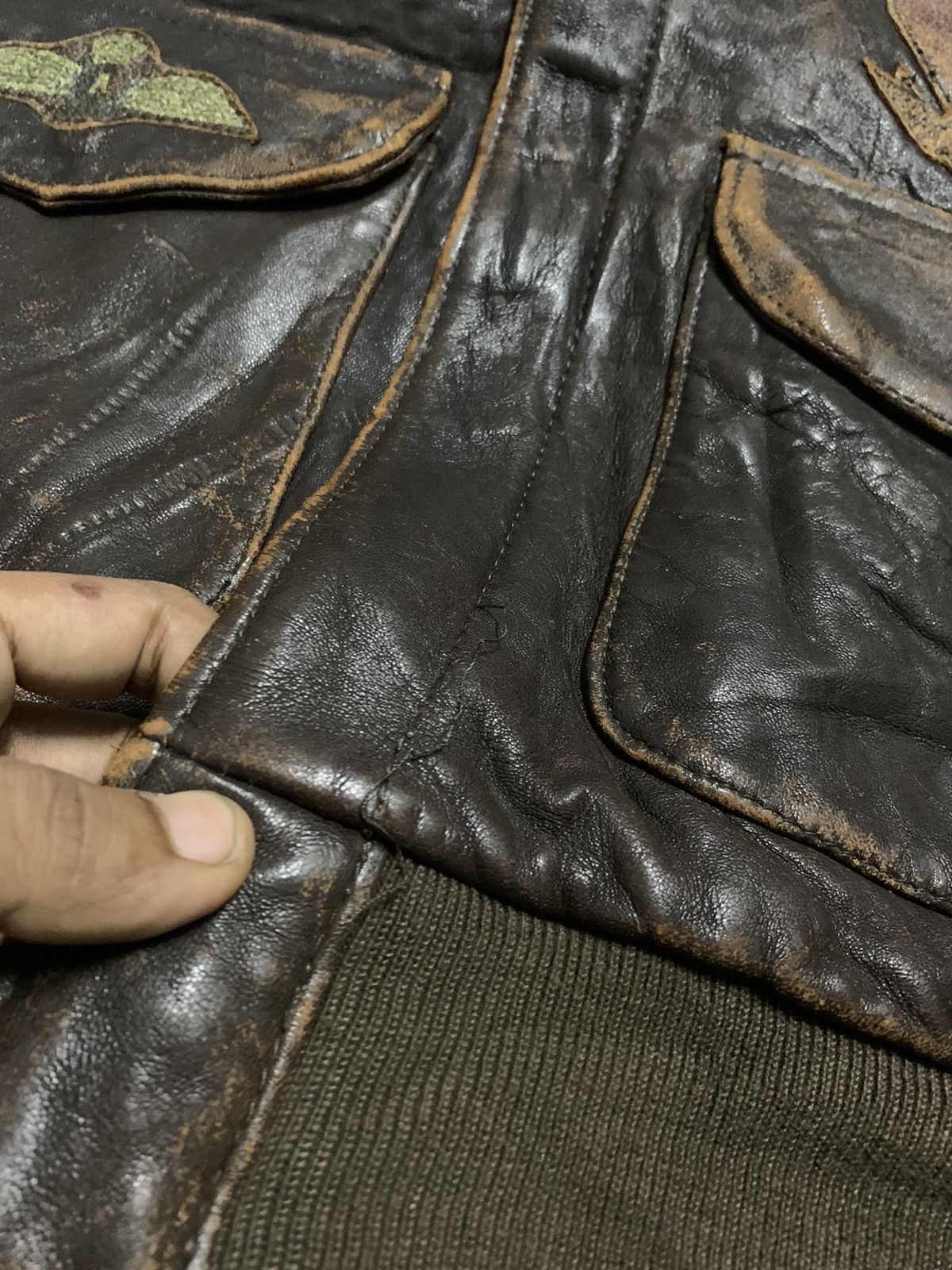 Avirex 1985 AVIREX TYPE A-1 TOP GUN STYLE LEATHER JACKET Size US S / EU 44-46 / 1 - 5 Thumbnail