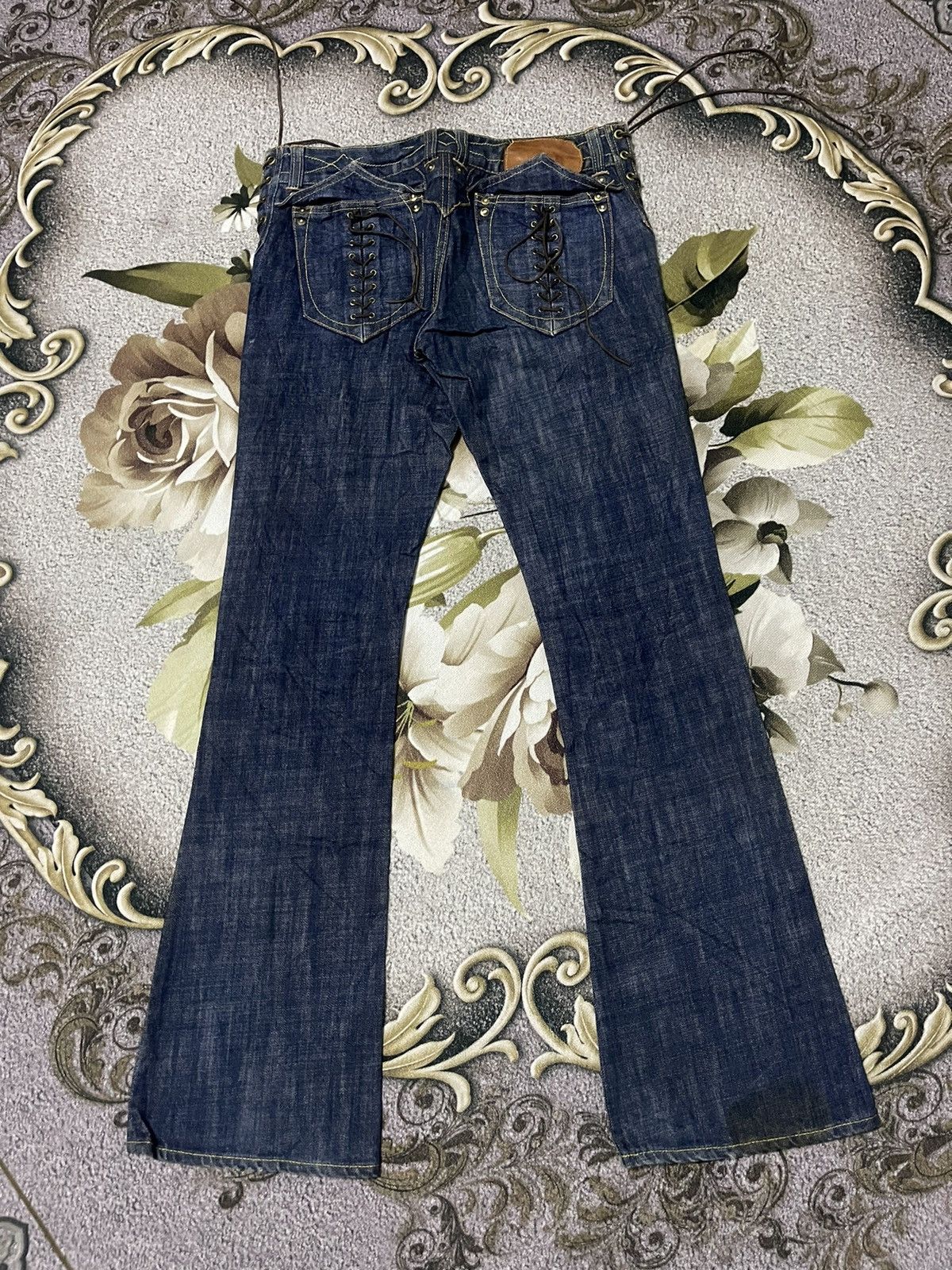 Japanese Brand Revolver Flare Jeans Size US 32 / EU 48 - 2 Thumbnail