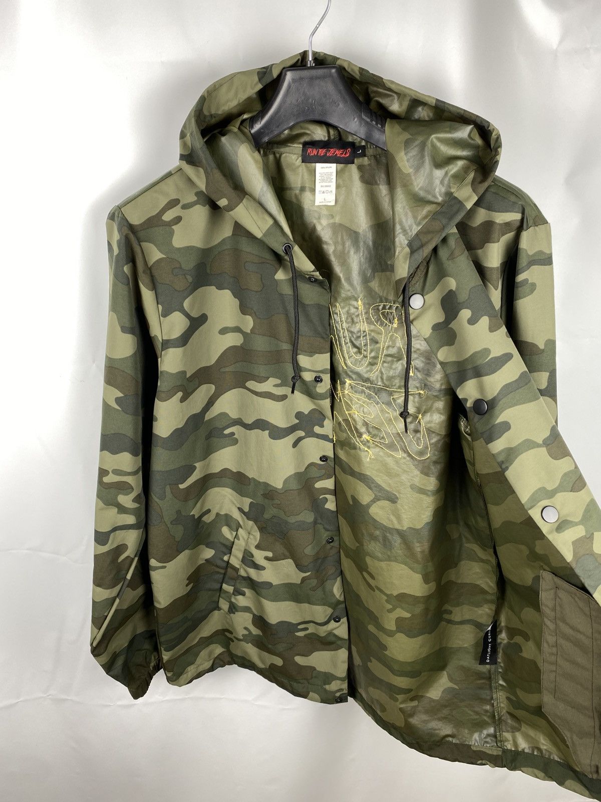 Run The Jewels Run The Jewels Daylight Curfew Nylon Jacket Camo Rare size L Size US L / EU 52-54 / 3 - 11 Thumbnail
